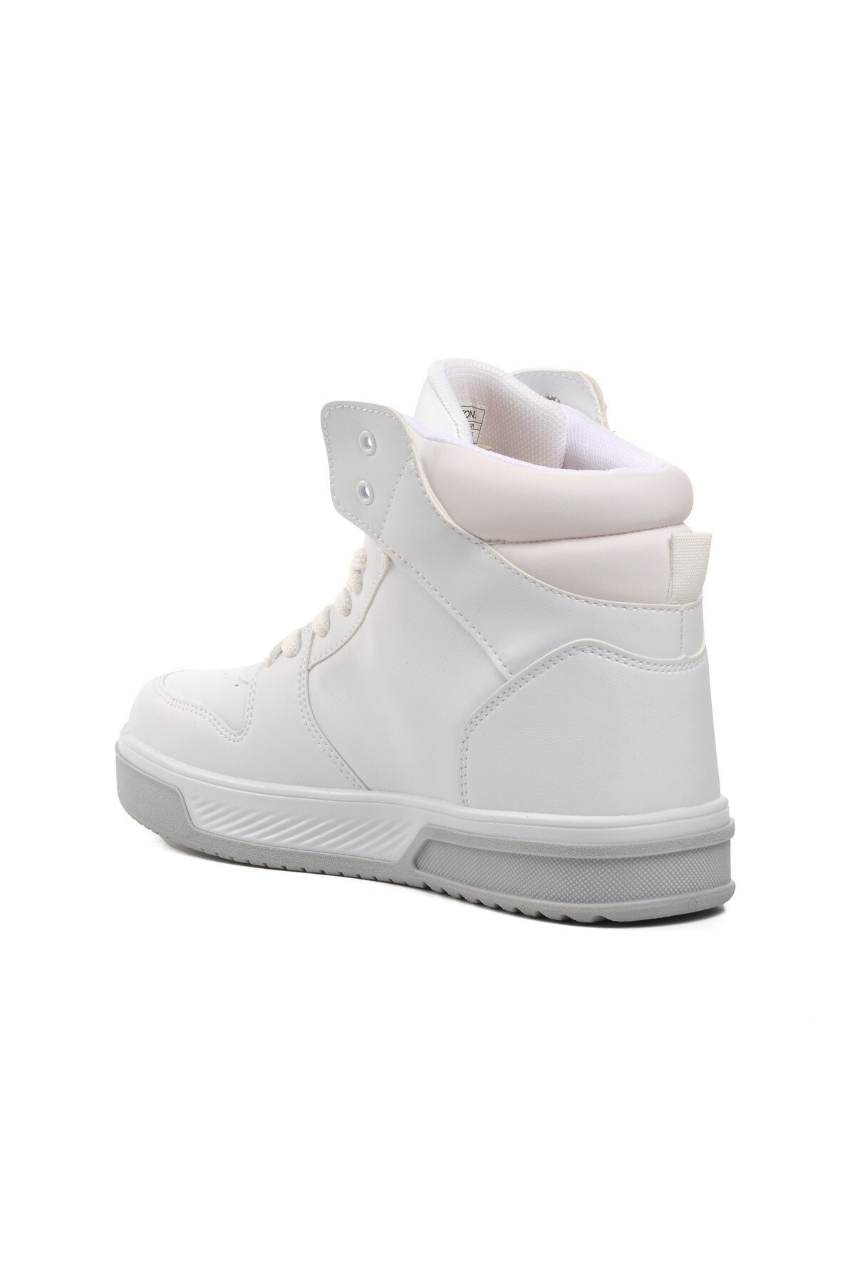 Benetton Beyaz Unisex Hi Sneaker