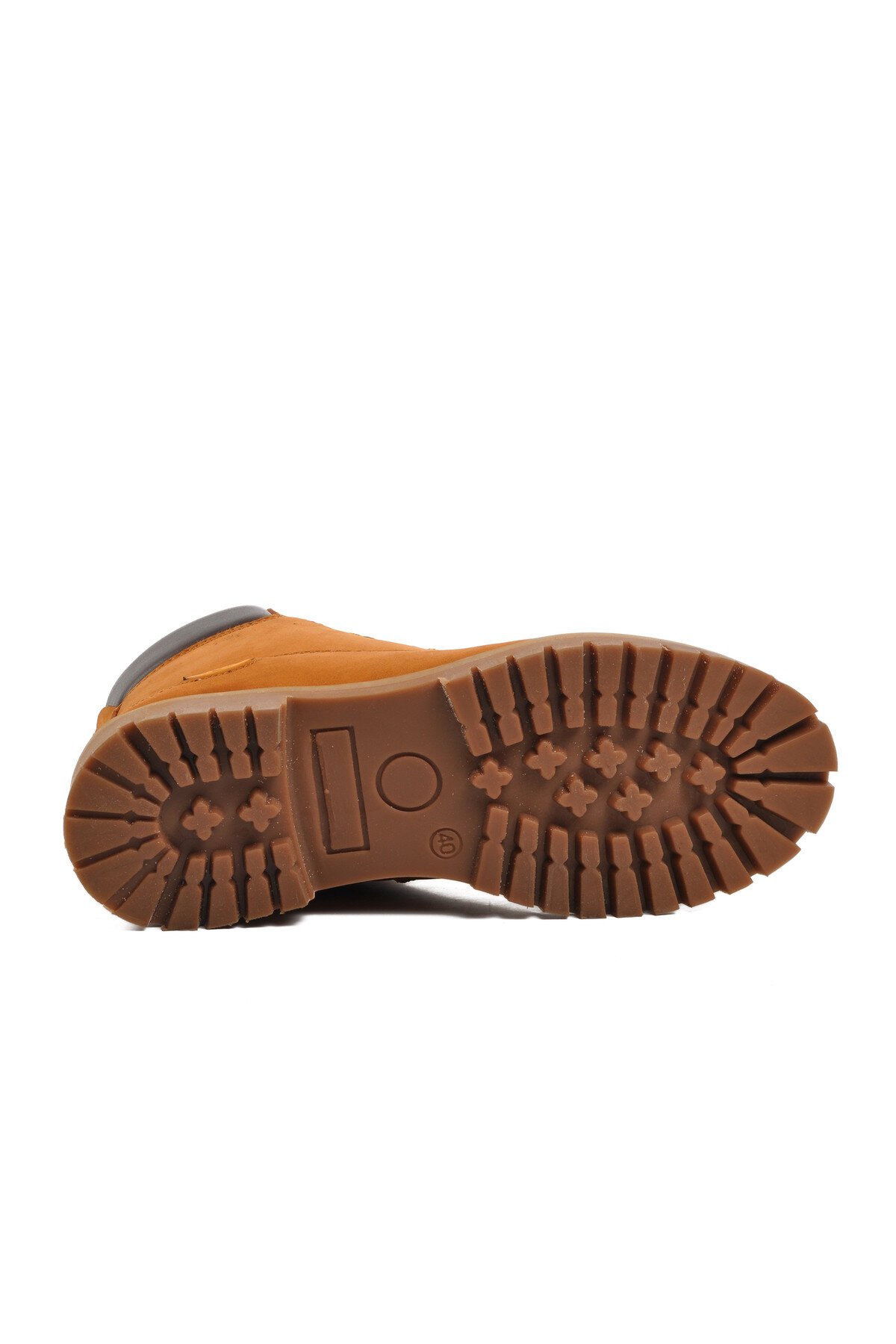 Bulldozer Tarçın Nubuk  Hakiki Deri Erkek Bot