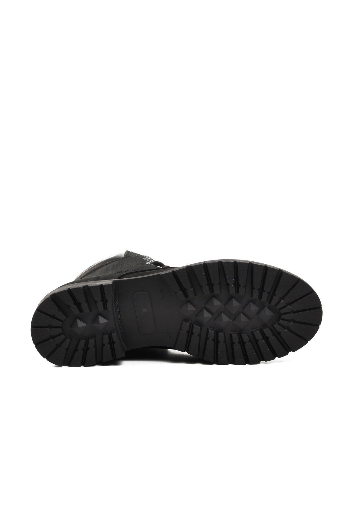 Ayakmod Siyah Nubuk Hakiki Deri Unisex Bot