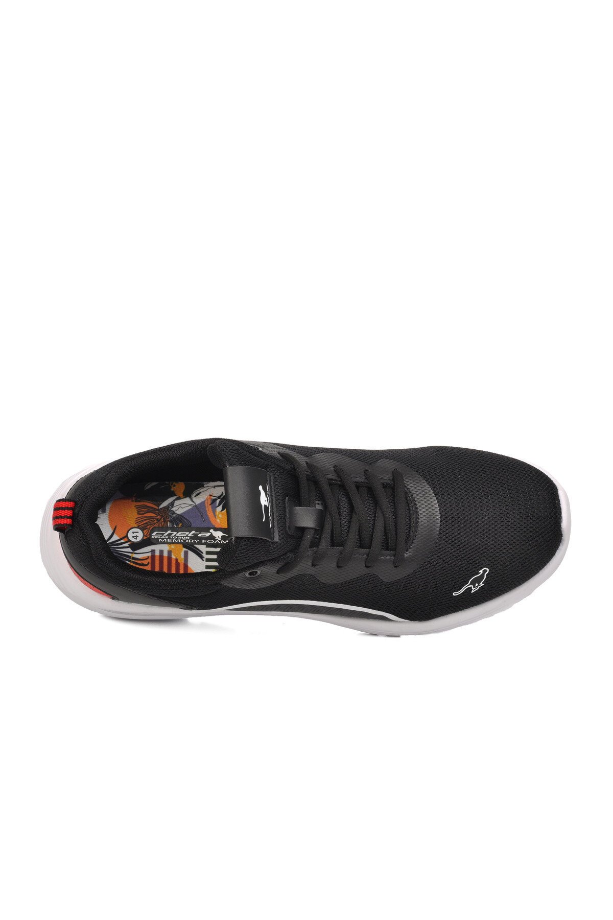 Walkway Siyah-Beyaz Erkek Sneaker