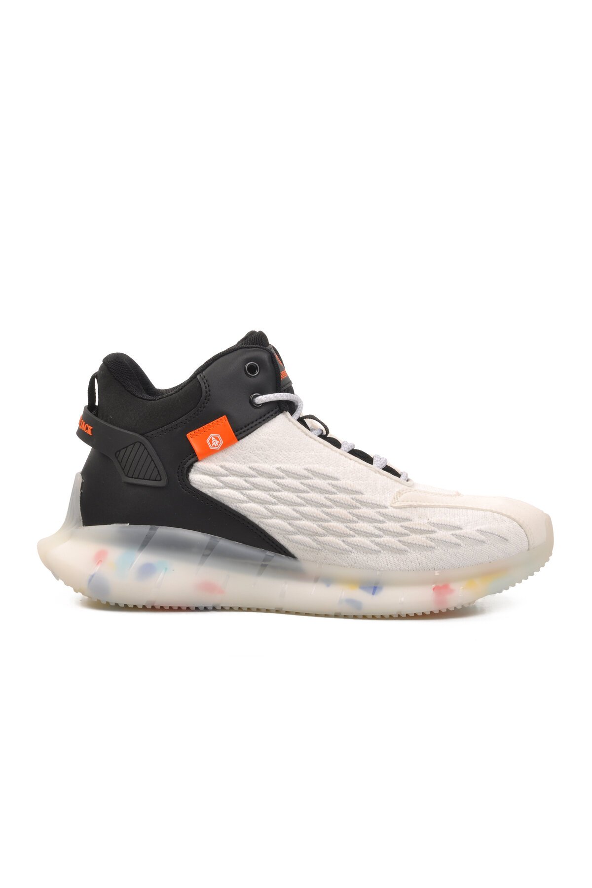 Hammer Jack Beyaz-Siyah Erkek Basketbol Ayakkabısı