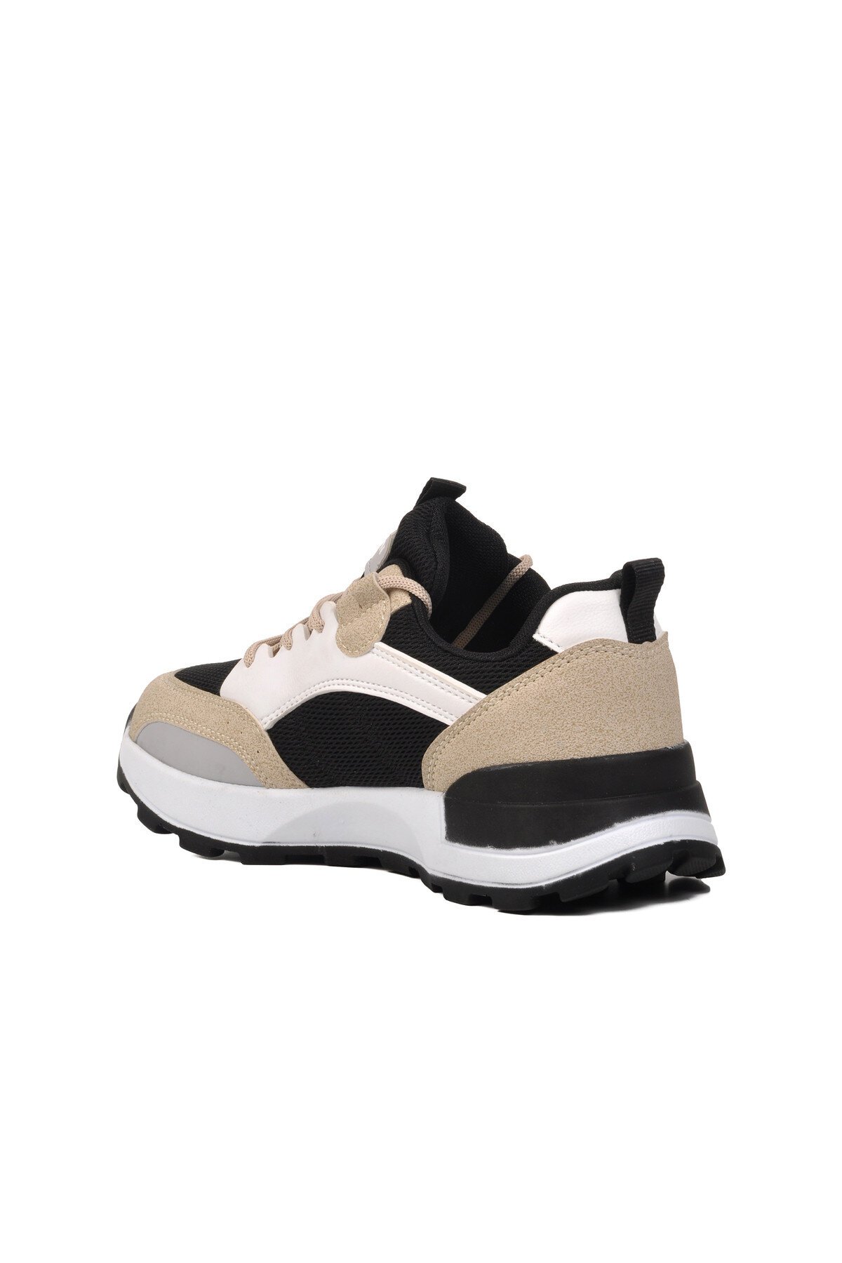 Siyah-Bej Unisex Sneaker