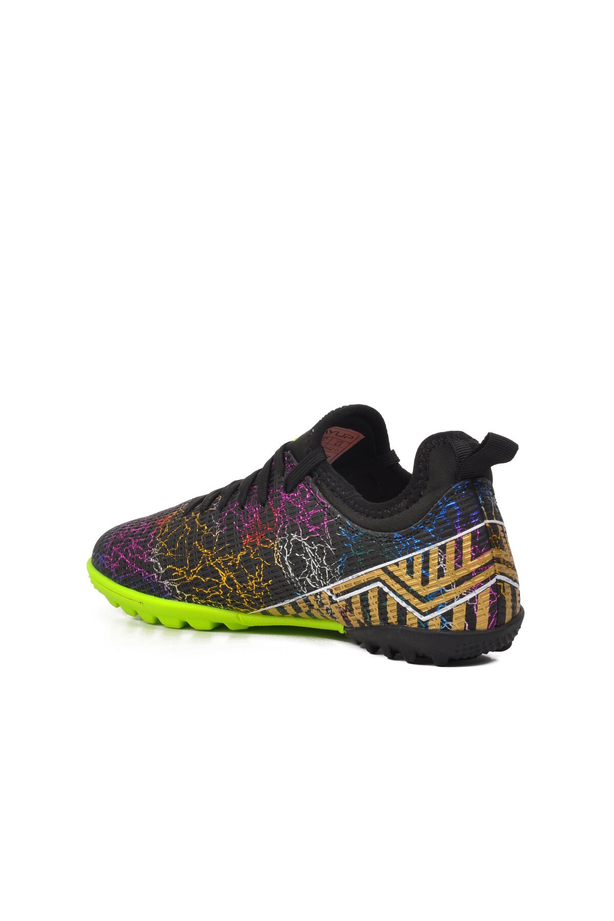 Walkway Siyah Unisex Halı Saha Ayakkabısı