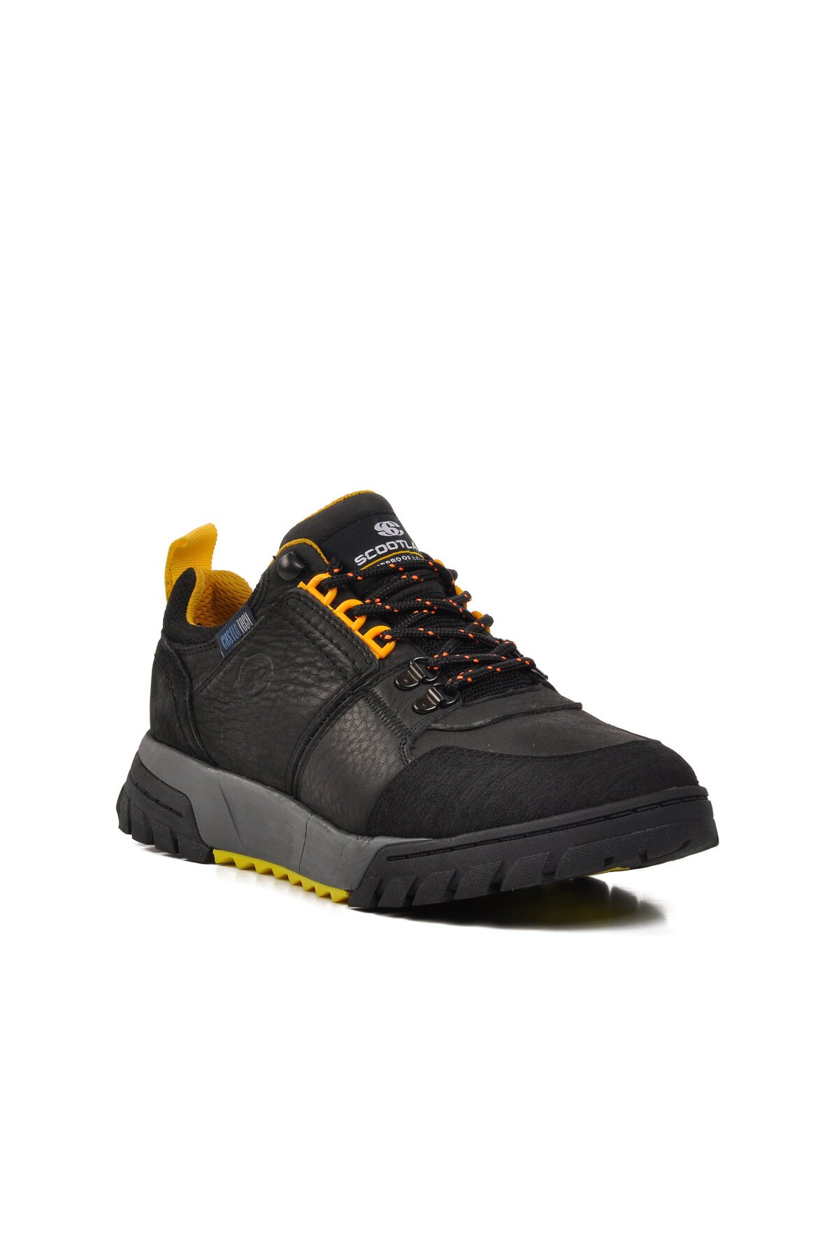 Ayakmod Siyah Erkek Hakiki Deri  Günlük Ayakkabı