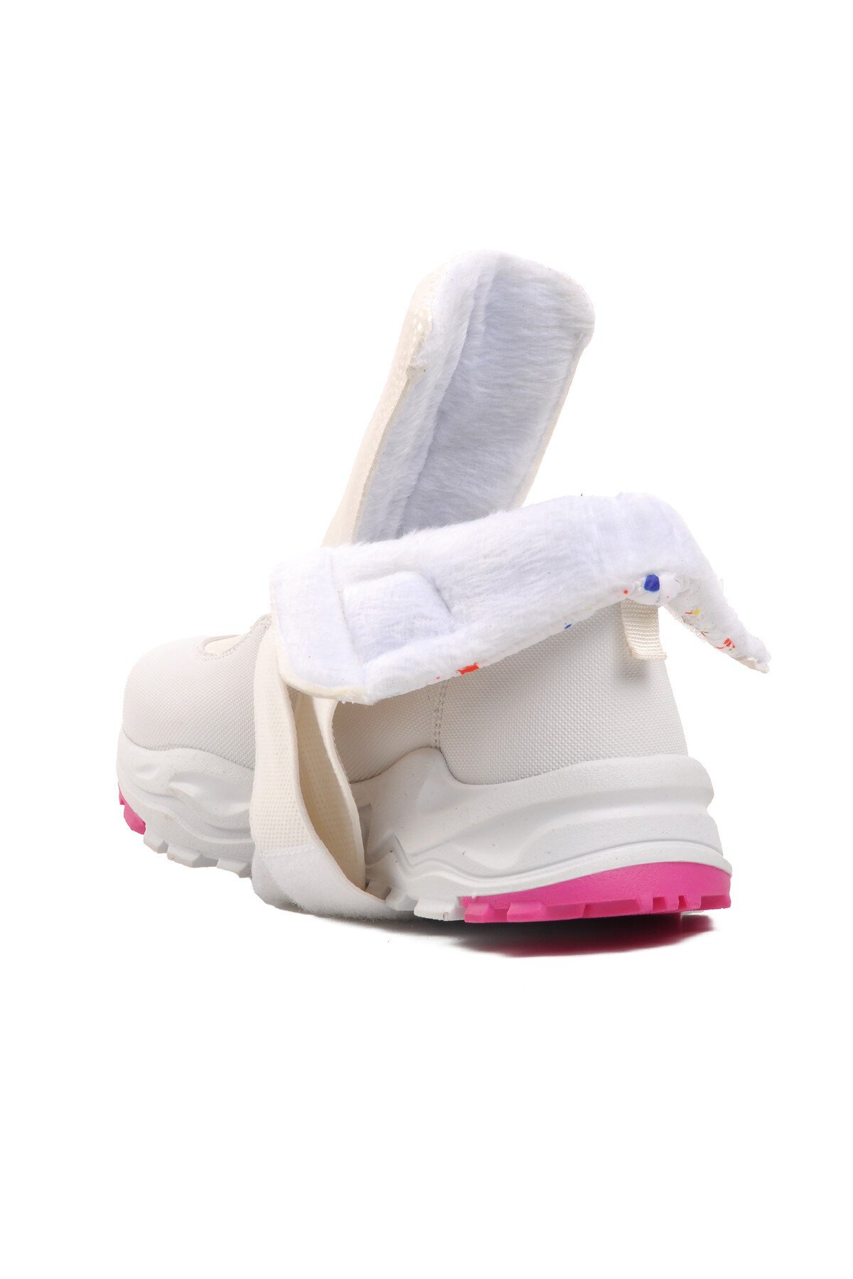 Ayakmod Beyaz Çocuk Kar Botu