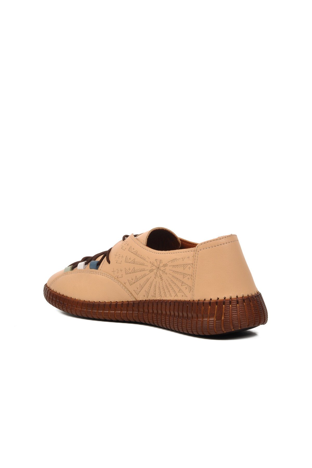 Venüs Bej  Hakiki Deri Kadın Günlük Ayakkabı