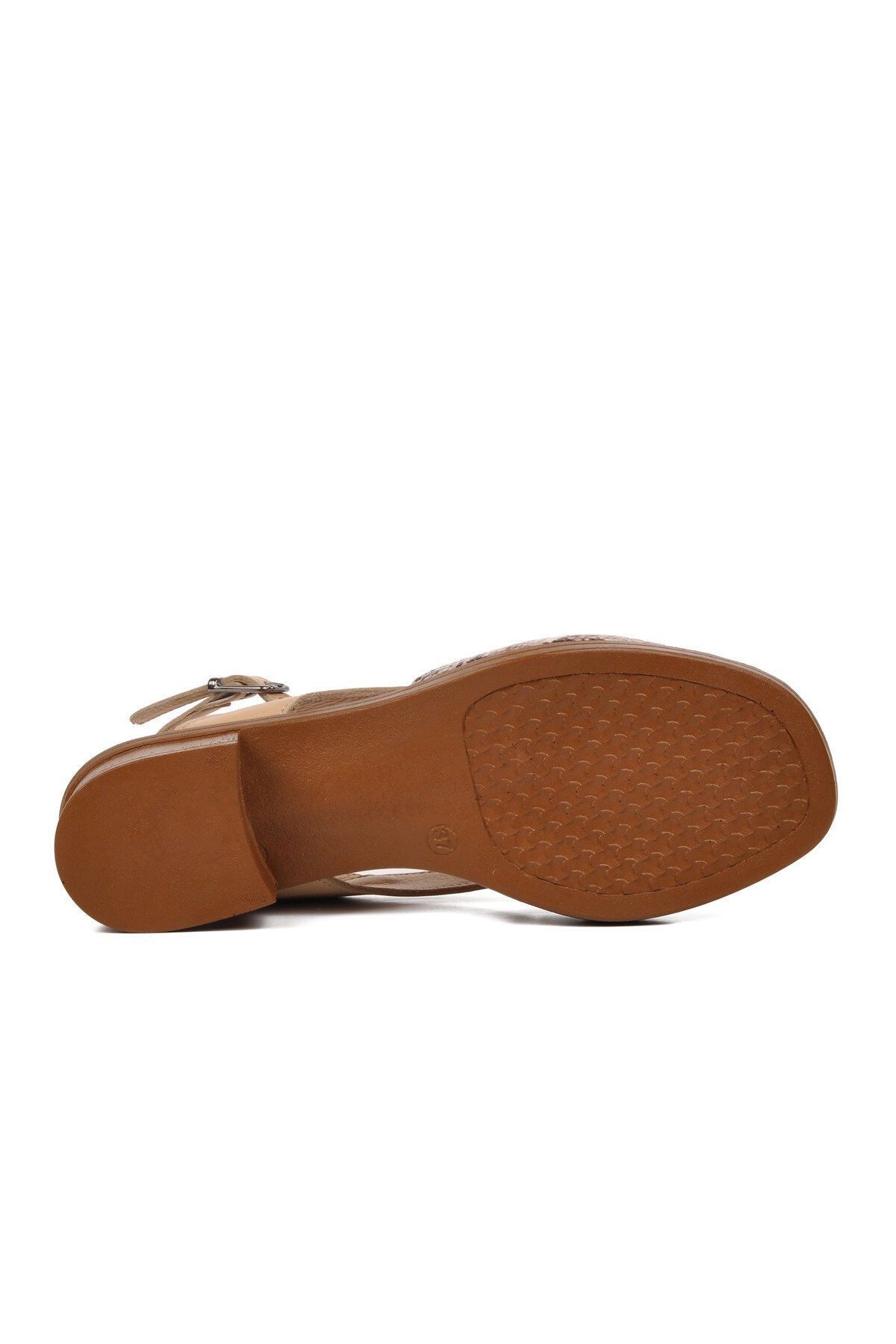 Venüs Bej Hakiki Deri Kadın Sandalet