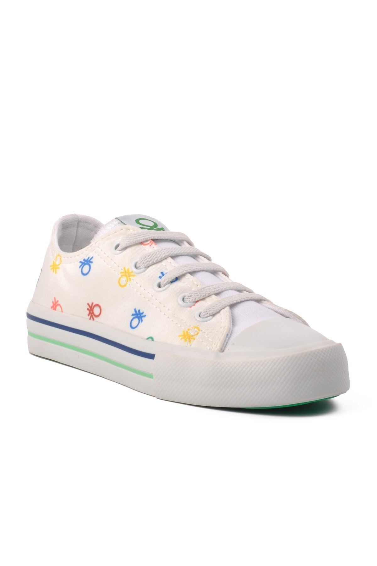 Benetton Beyaz Çocuk Spor Ayakkabı