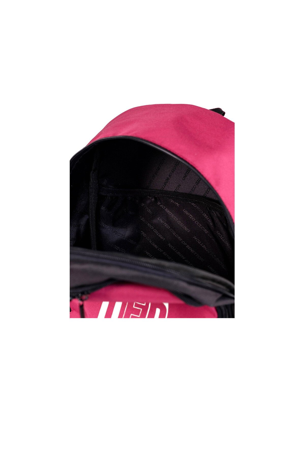 Benetton Kırmızı-Siyah Unisex Okul Çantası