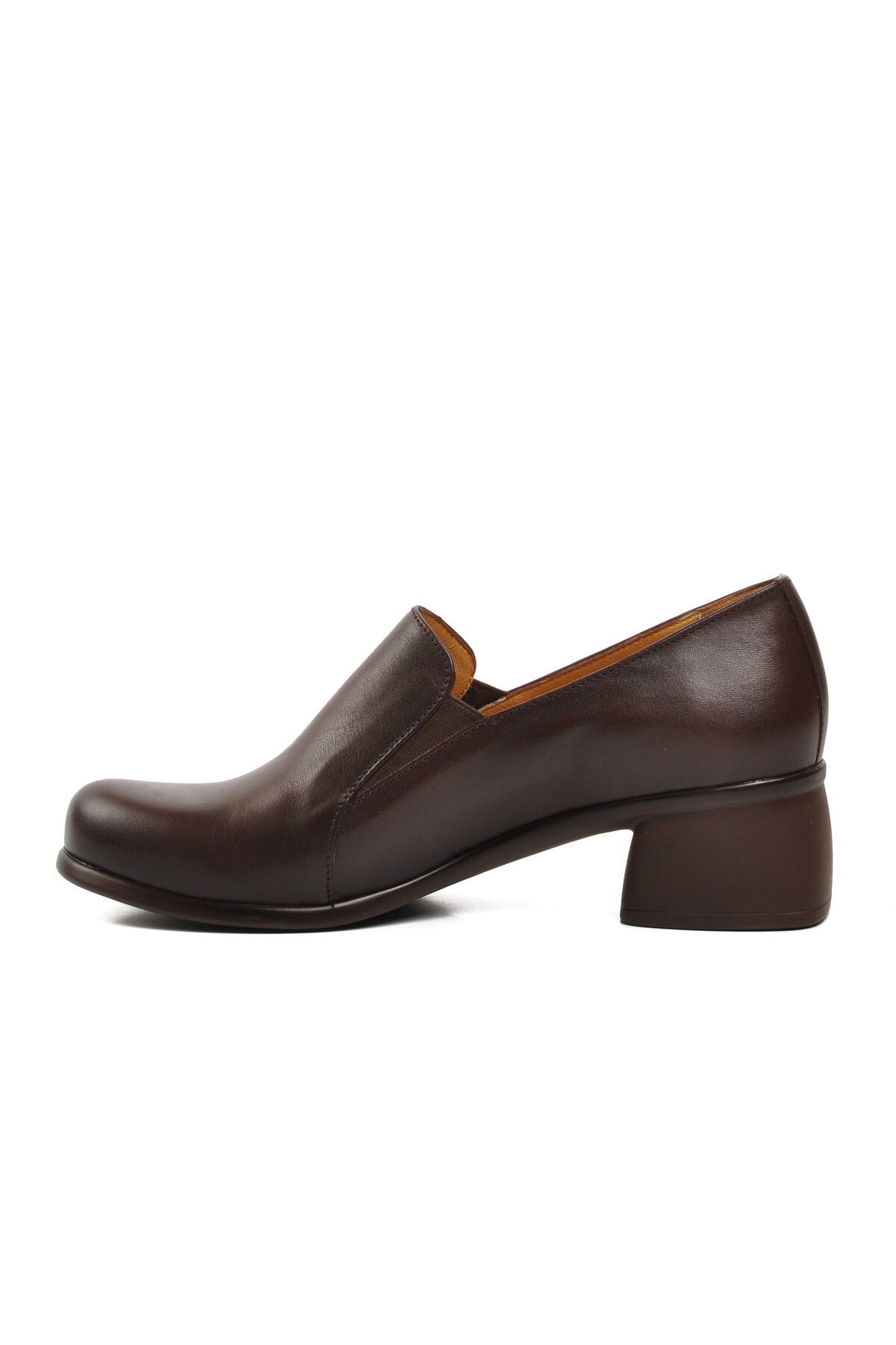 Ayakmod Kahve Hakiki Deri Kadın Günlük Ayakkabı
