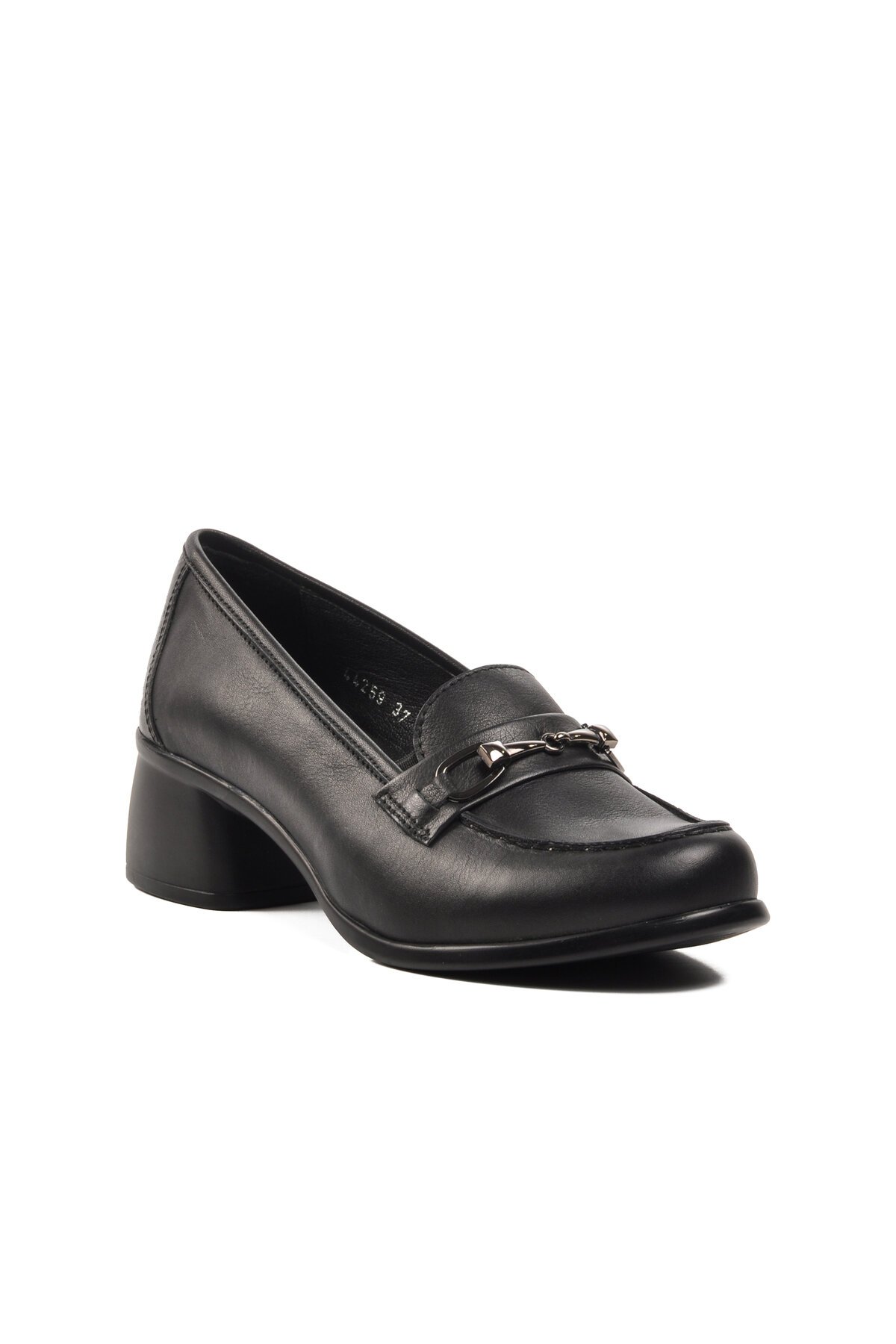 Ayakmod Siyah Hakiki Deri Kadın Günlük Ayakkabı