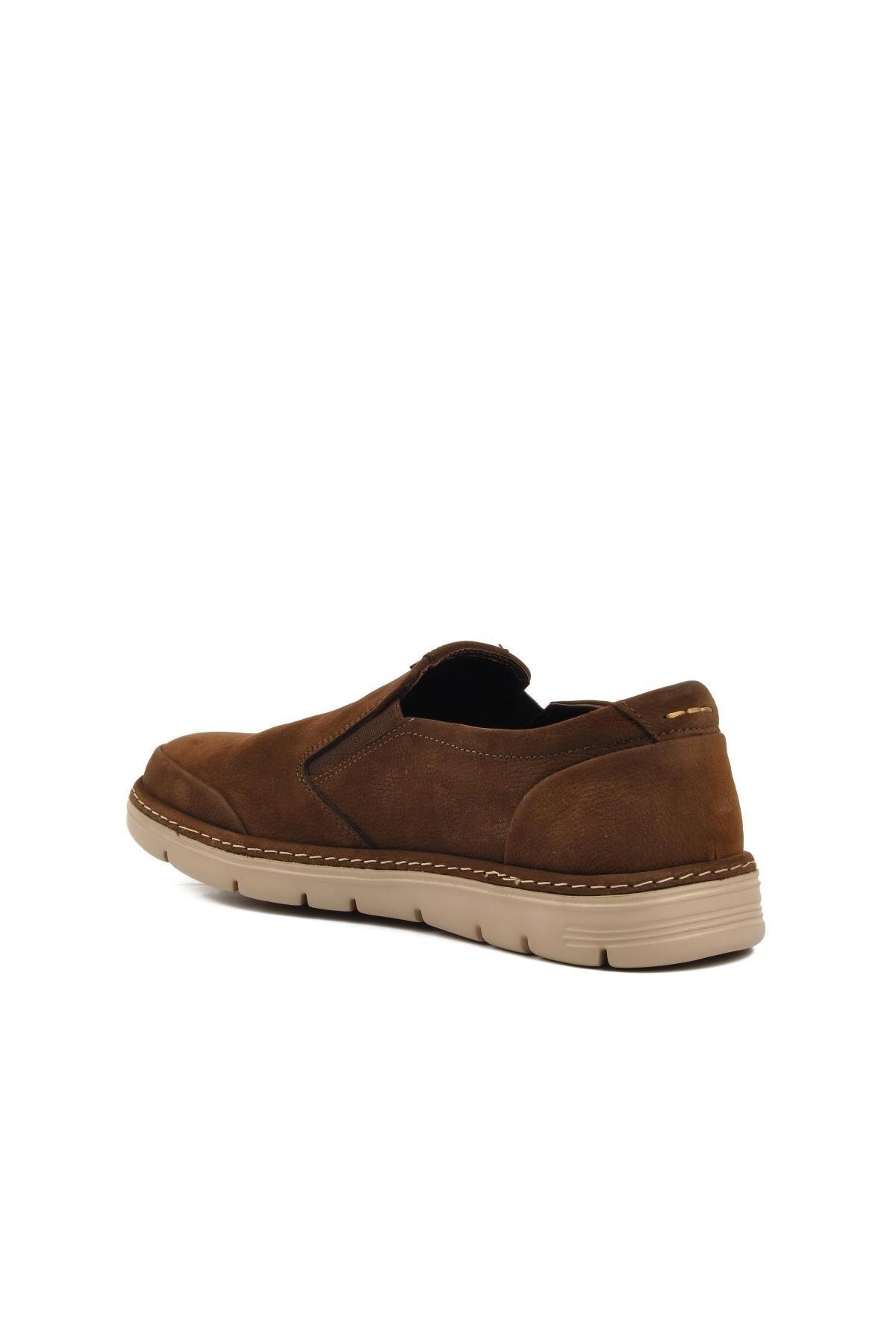 Ayakmod Kahve Nubuk Hakiki Deri Erkek Günlük Ayakkabı
