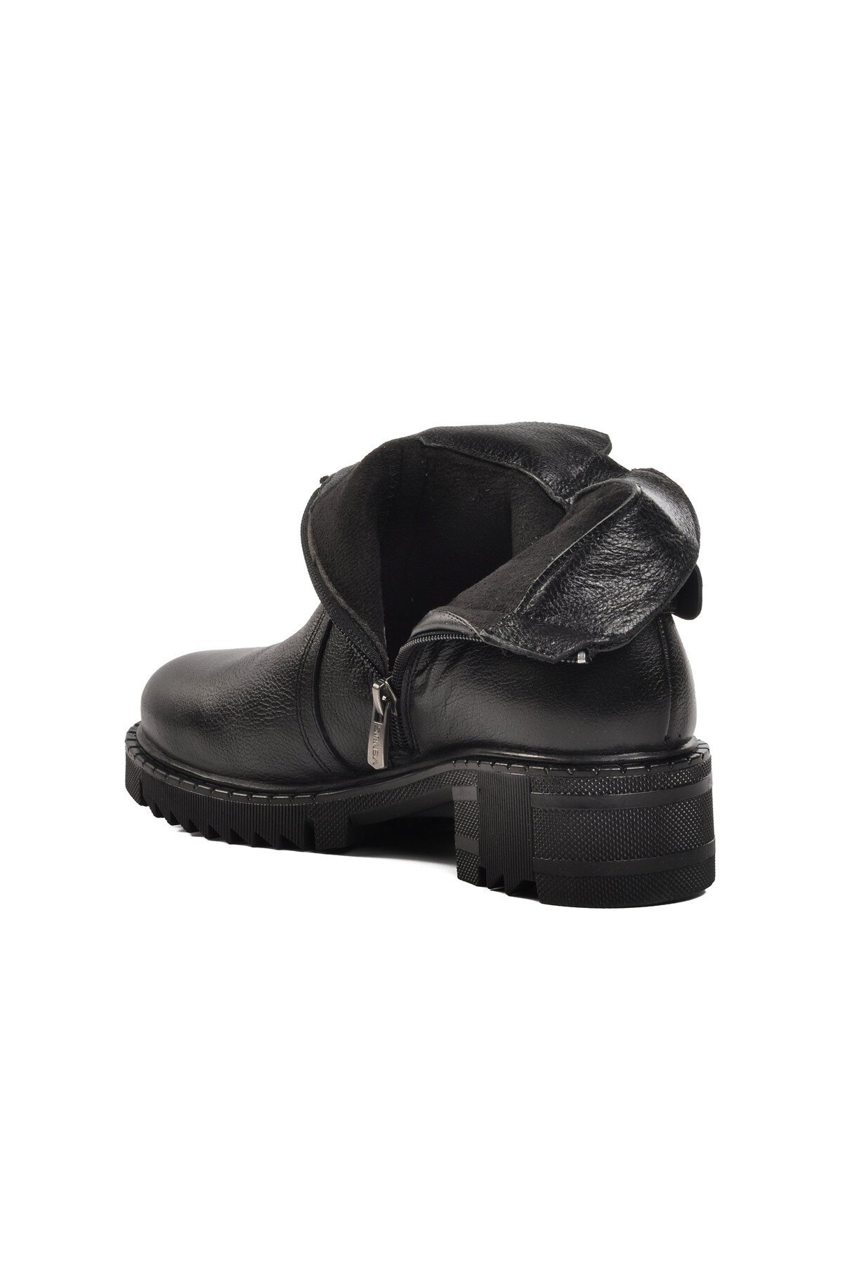 Venüs Siyah Hakiki Deri Kadın Bot