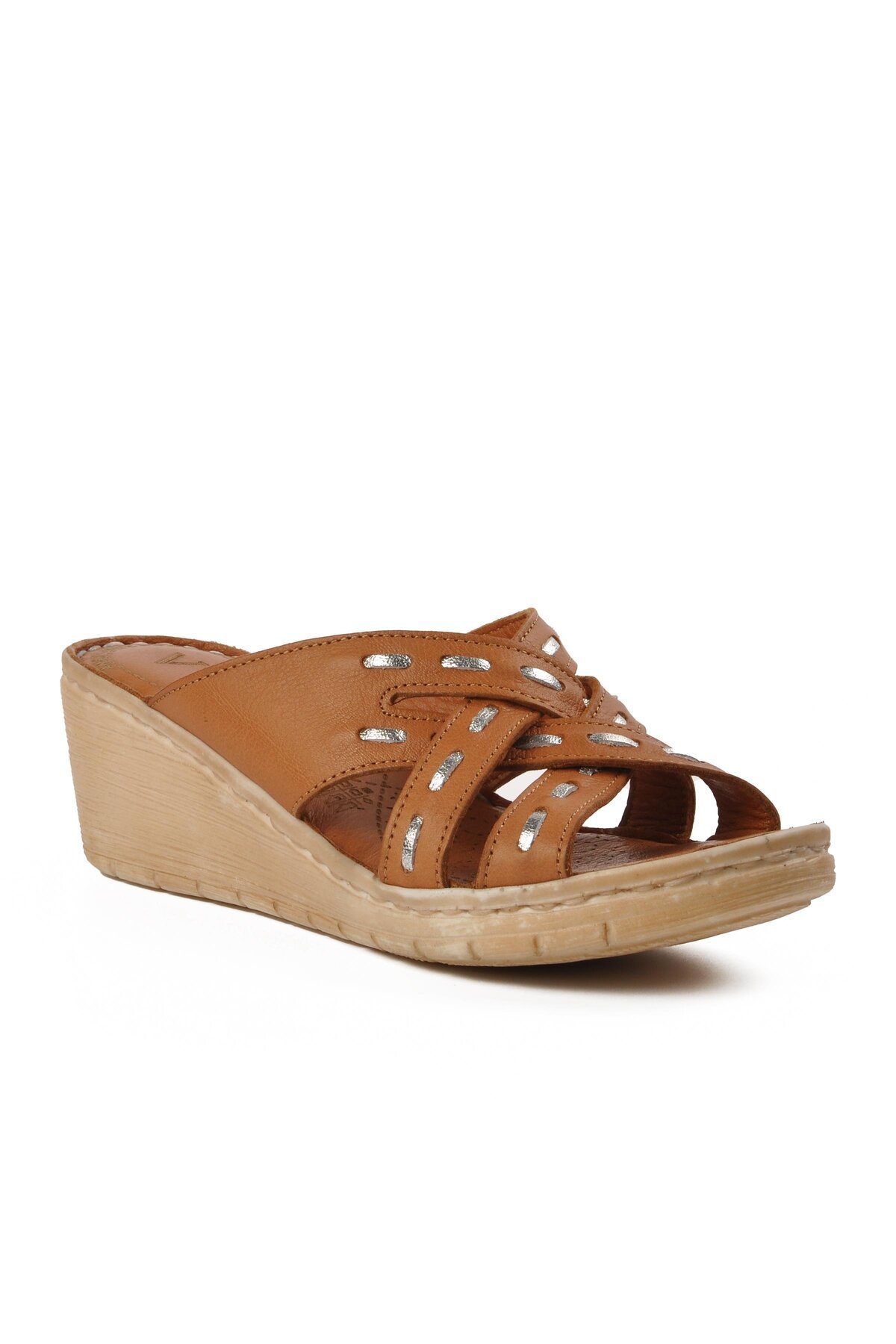 Ayakmod Taba Hakiki Deri Kadın Terlik