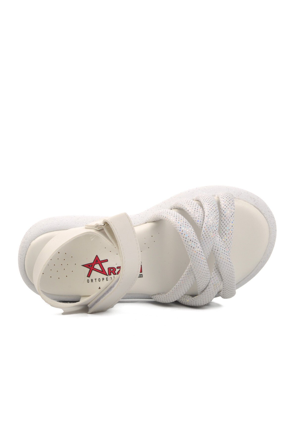 Ayakmod Beyaz Çocuk Sandalet