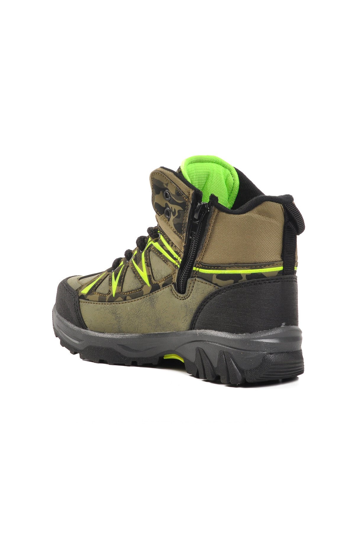 Ayakmod Haki Kamuflaj Çocuk Outdoor Bot Ruffon