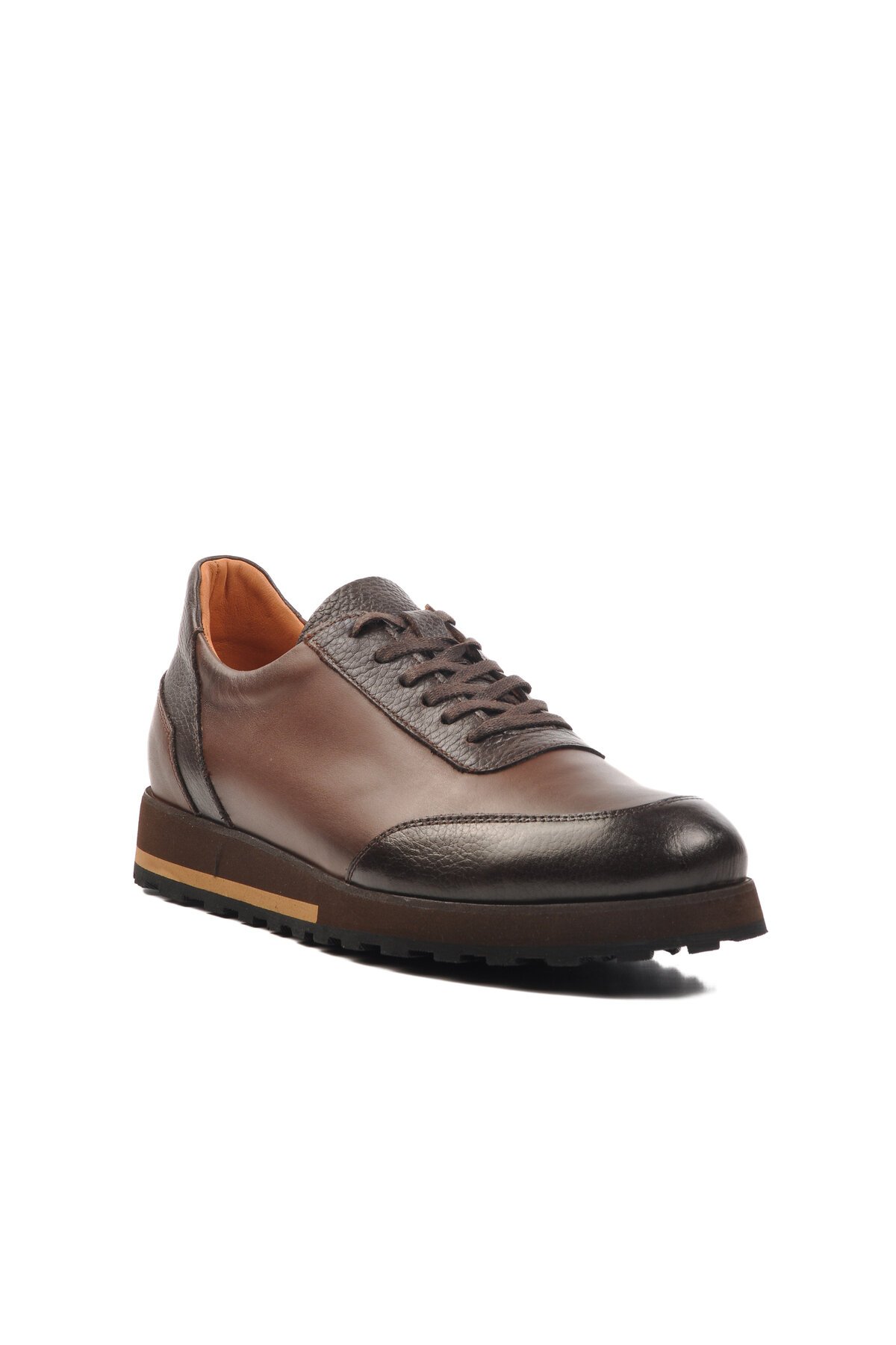 Ayakmod Kahve Hakiki Deri Erkek Bot