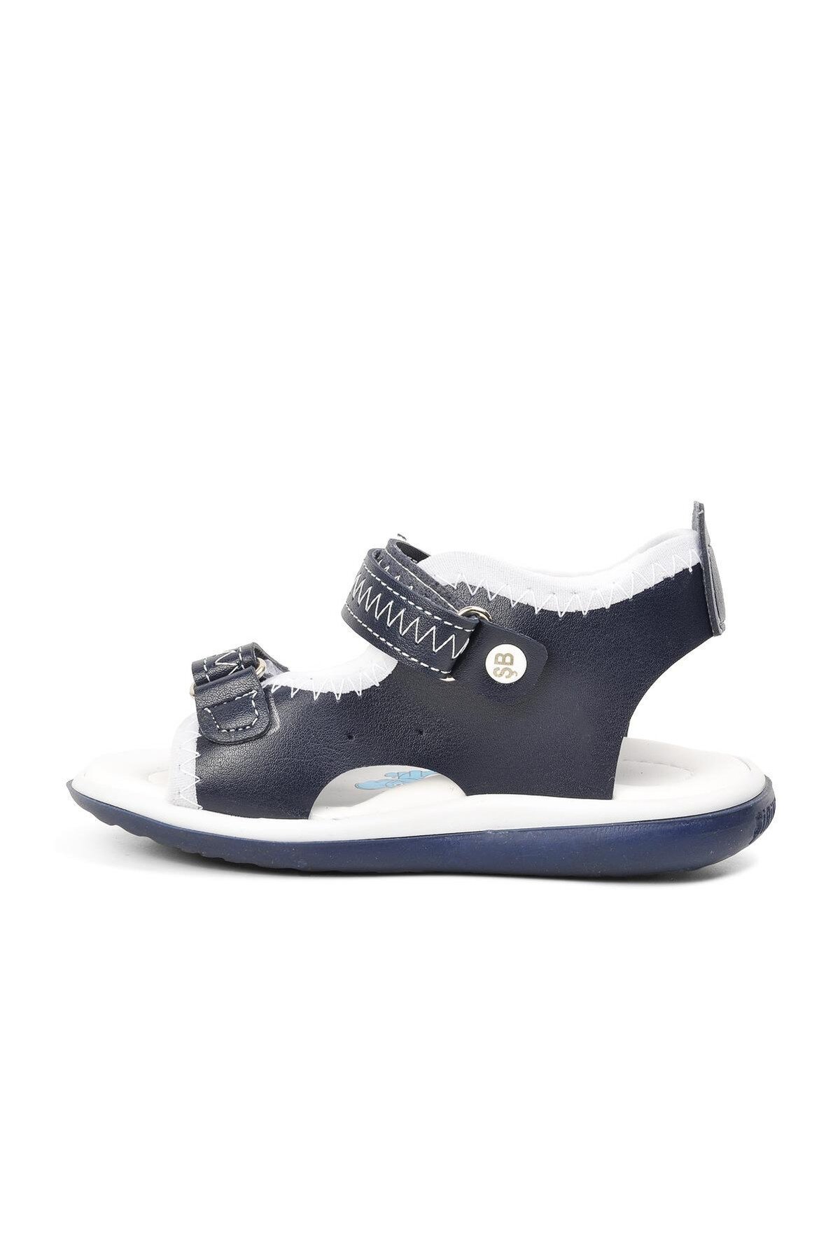 Lacivert-Kırmızı-Beyaz Erkek Çocuk Sandalet