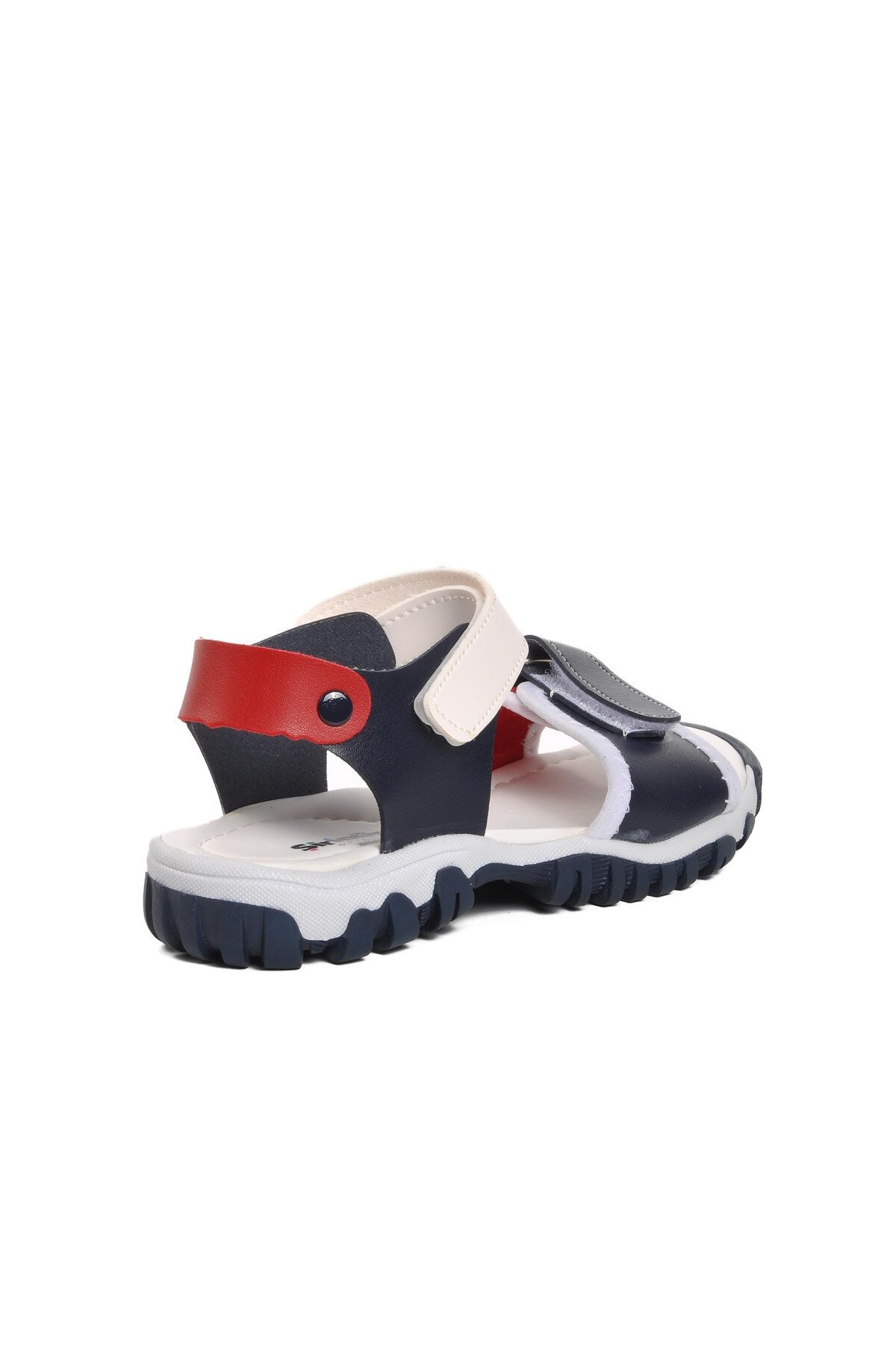 Ayakmod Lacivert-Kırmızı-Beyaz Erkek Çocuk Sandalet