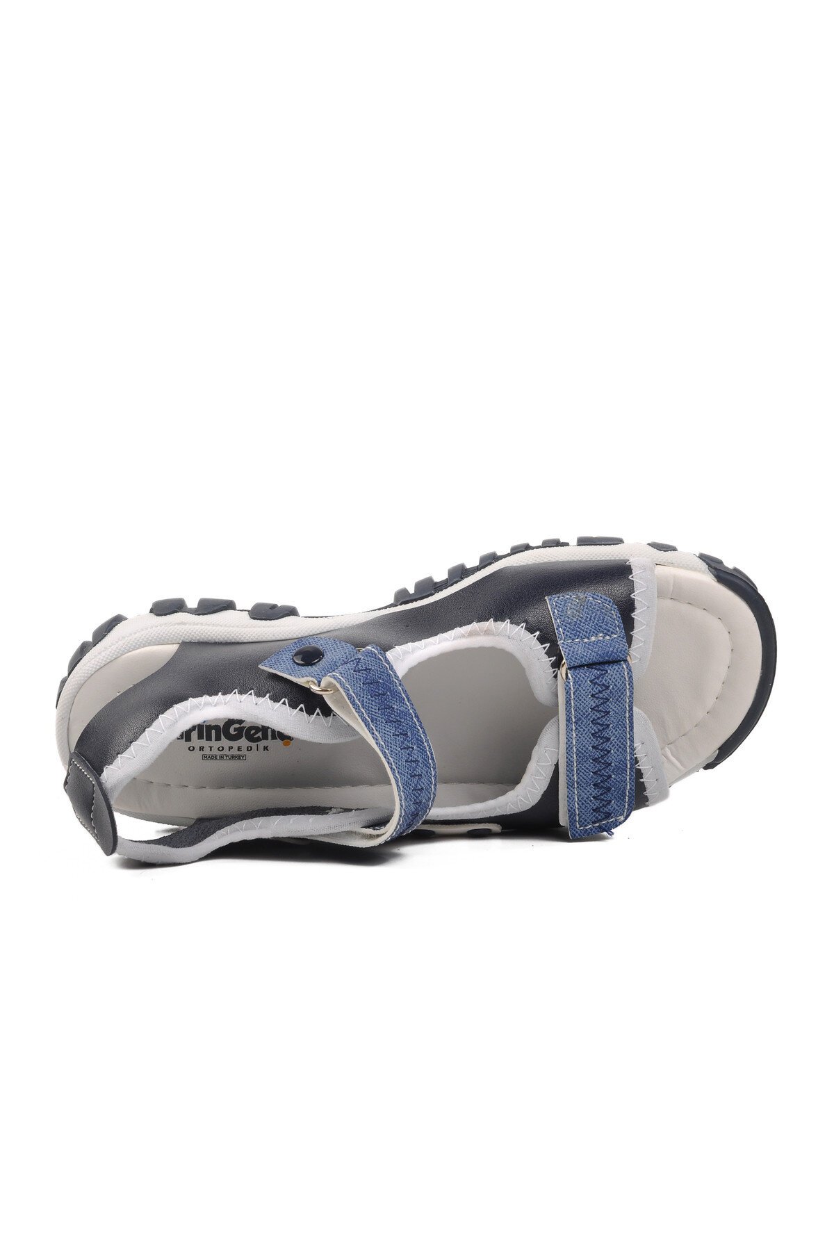 Ayakmod Lacivert-Kot-Beyaz Erkek Çocuk Sandalet