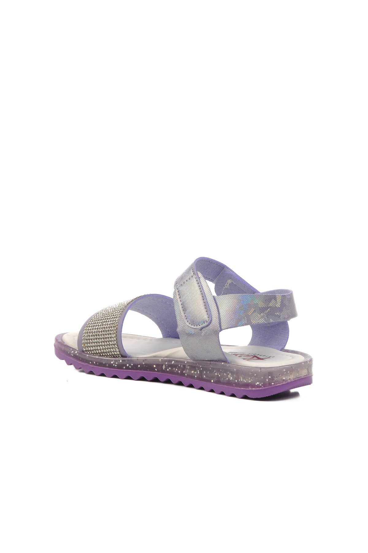 Ayakmod Lila Simli Çocuk Sandalet