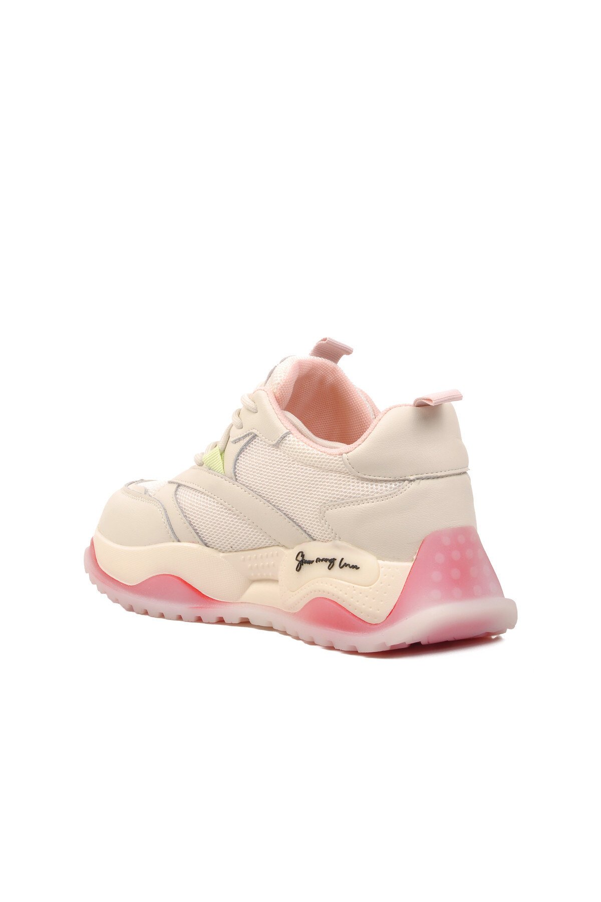 Fileli Pembe Kadın Sneaker