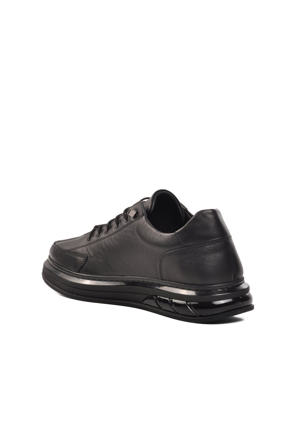 Ayakmod Siyah Hakiki Deri Erkek Günlük Ayakkabı