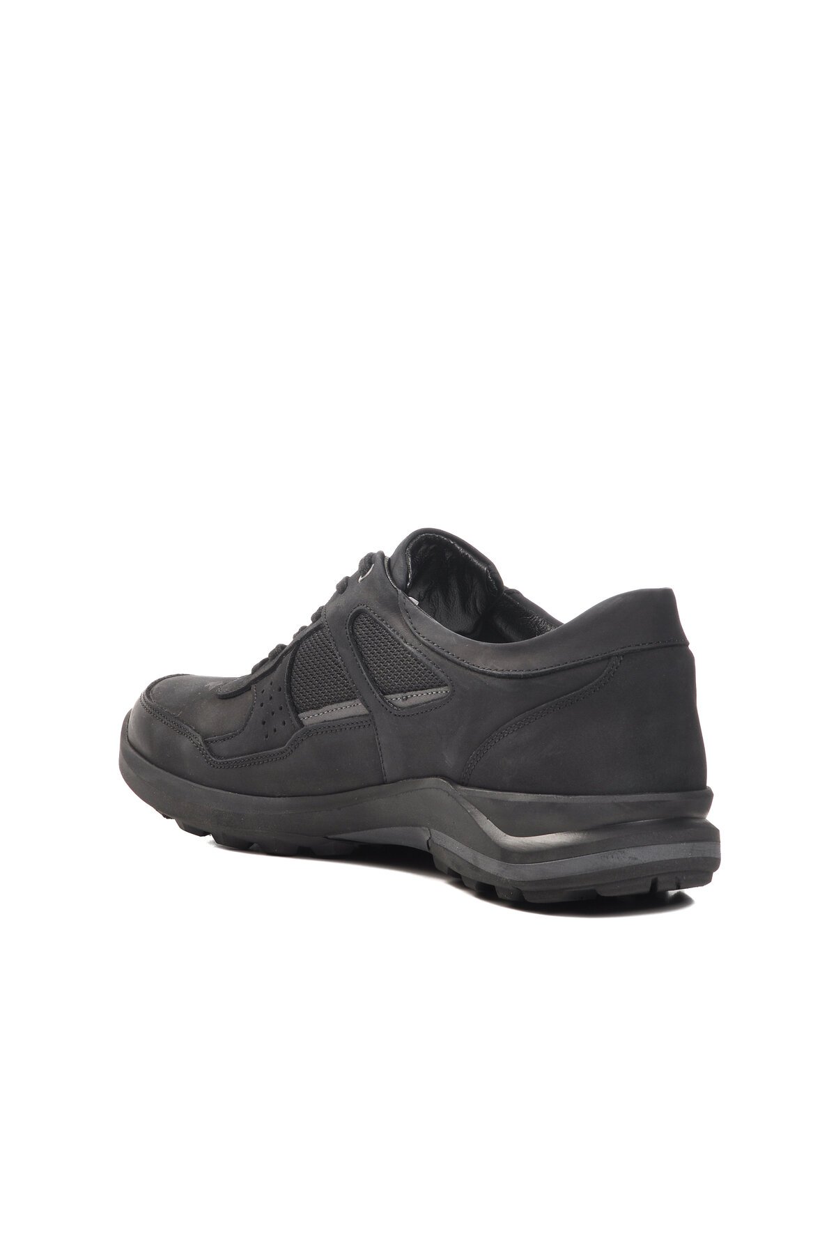 Ayakmod Siyah Nubuk Hakiki Deri Erkek Outdoor Ayakkabı