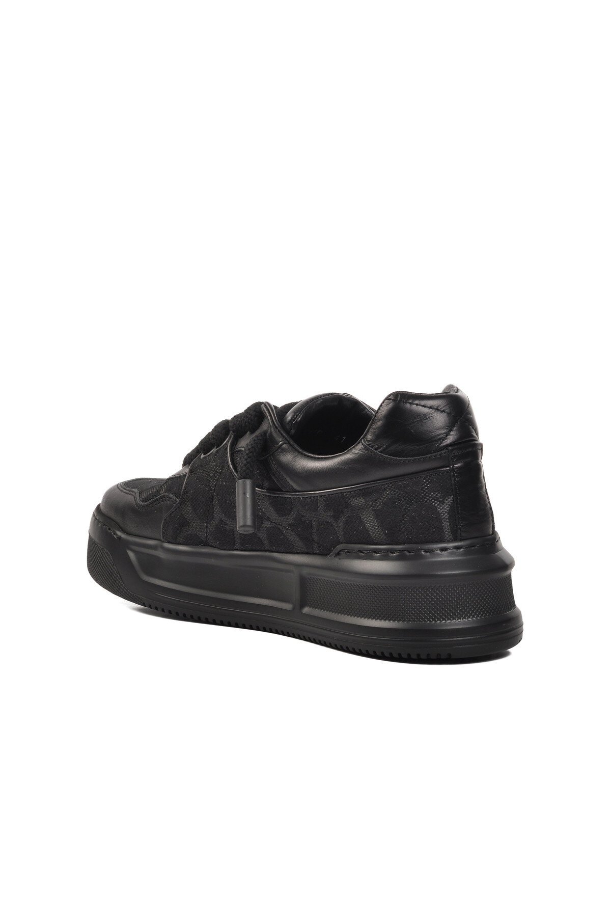 Ayakmod Siyah-Siyah Erkek Sneaker