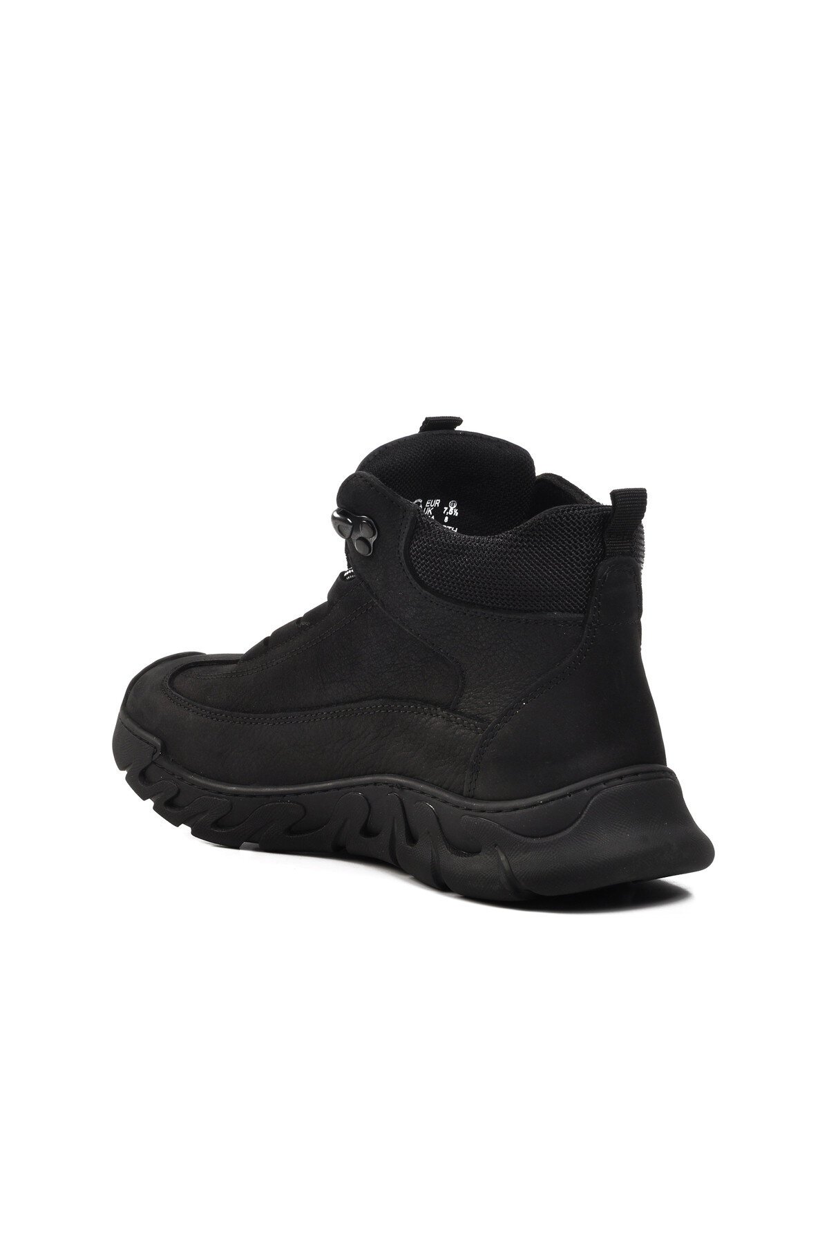 Bulldozer Siyah Nubuk Erkek Bot