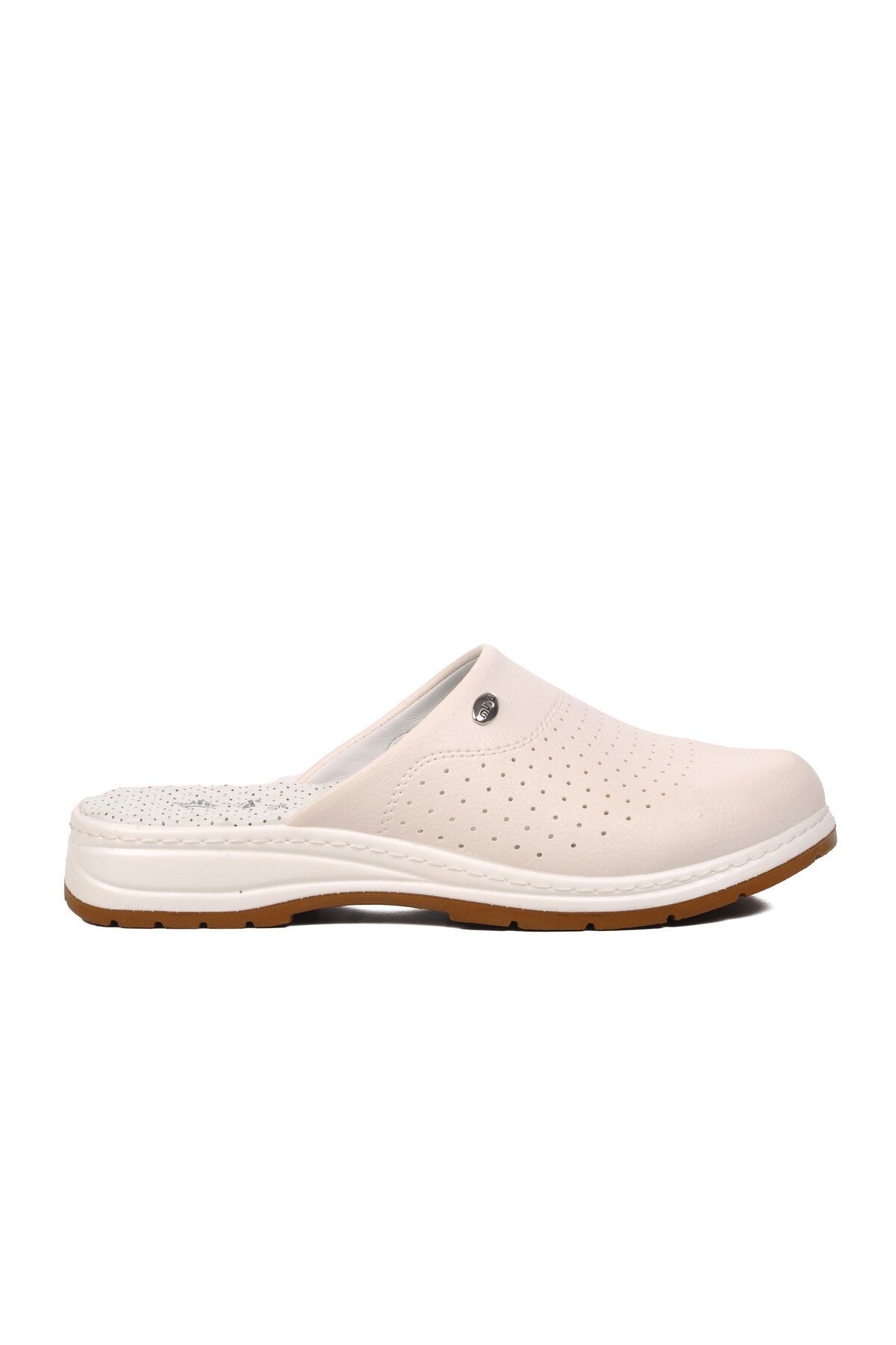 Muya Beyaz Erkek Terlik