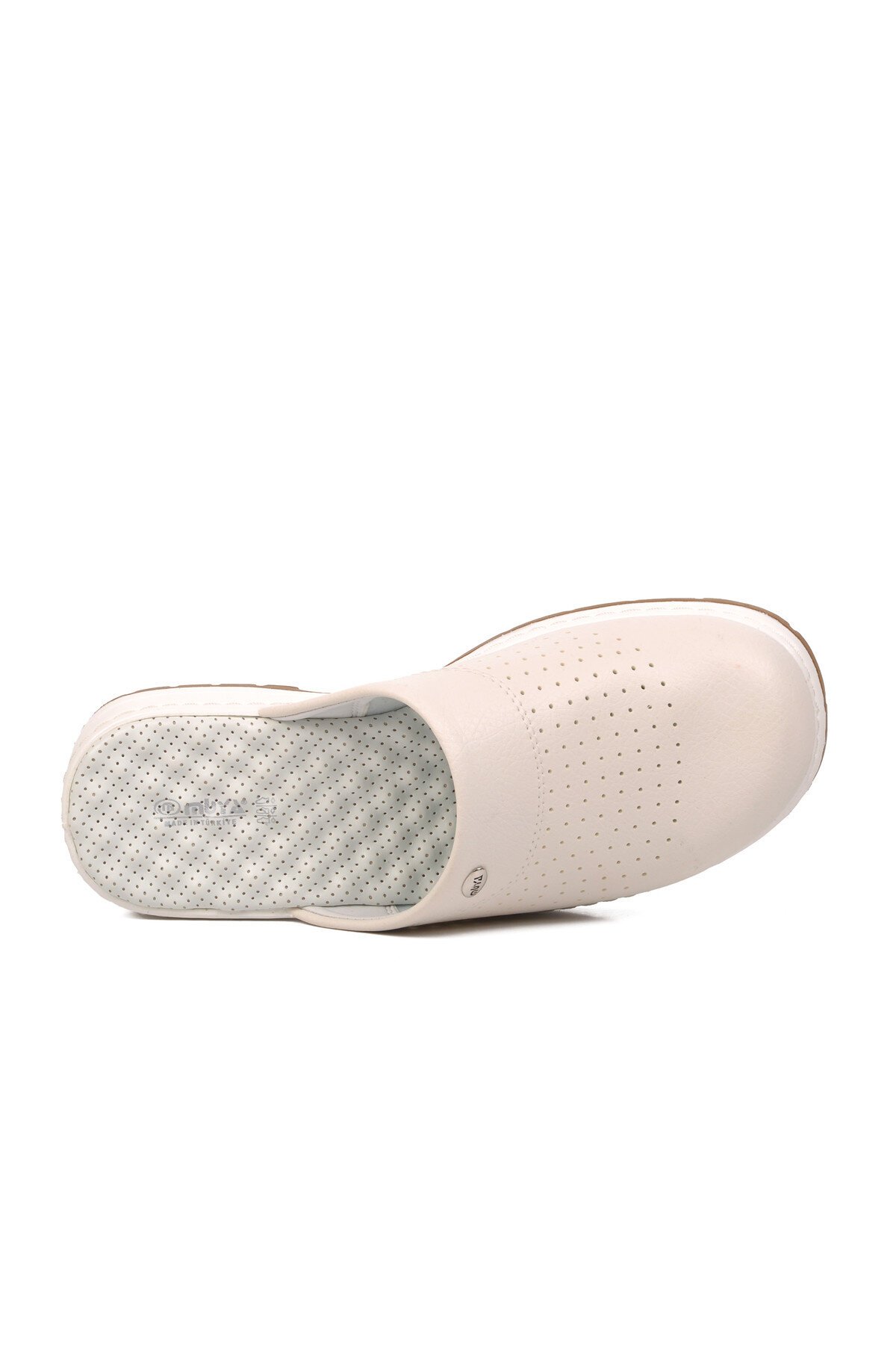 Muya Beyaz Erkek Terlik