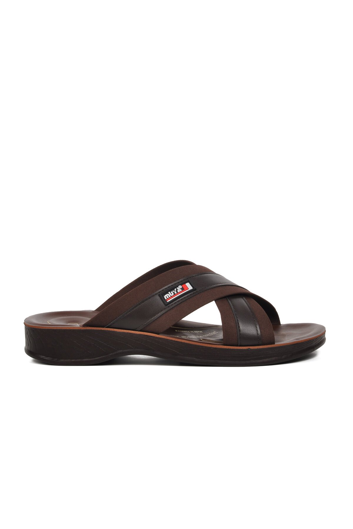 Muya Kahve Erkek Terlik