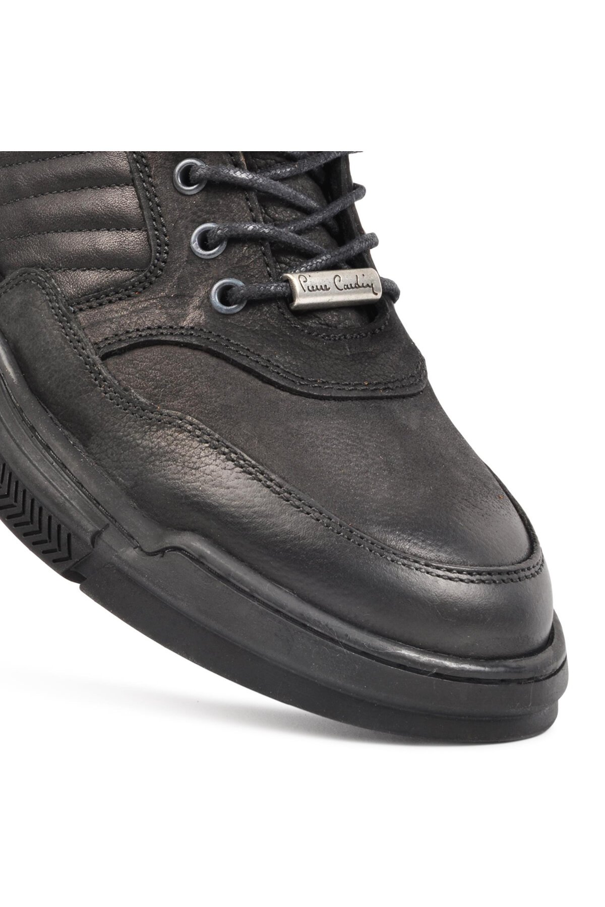 Pierre Cardin Siyah Nubuk Erkek Bot