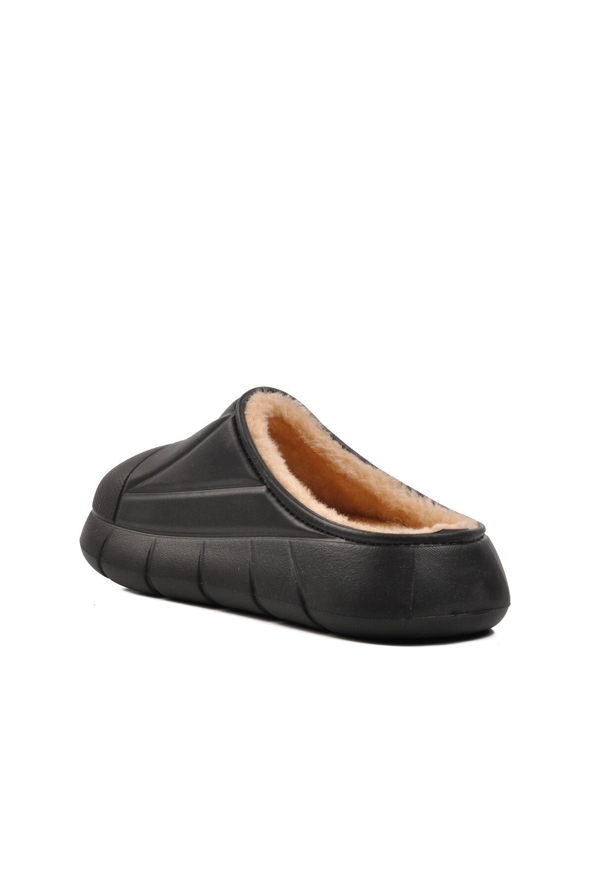 Walkway Siyah İçi Kürklü Kadın Terlik