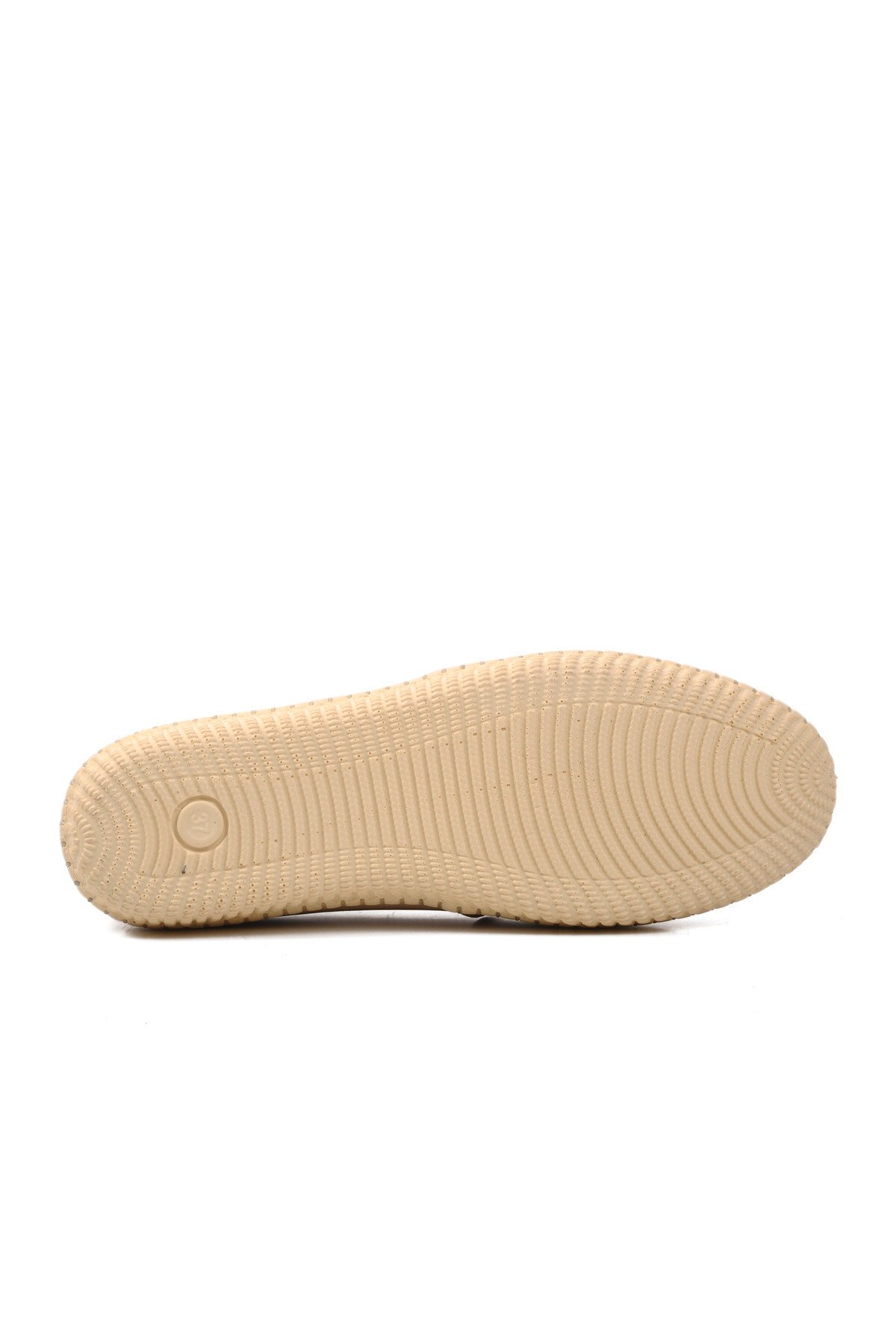 Ayakmod Bej Hakiki Deri Kadın Günlük Ayakkabı