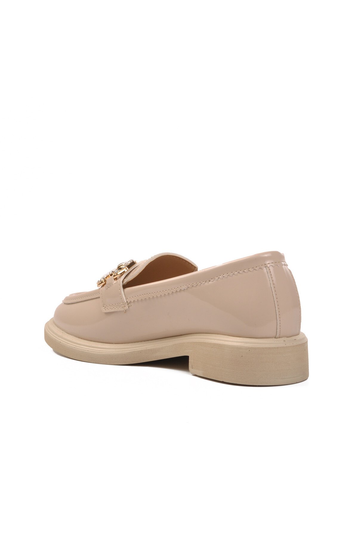 Ayakmod Bej Rugan Kadın Günlük Ayakkabı