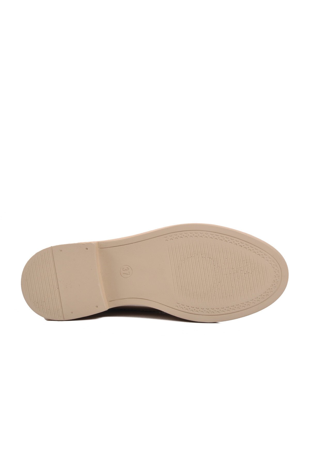 Ayakmod Bej Rugan Kadın Günlük Ayakkabı