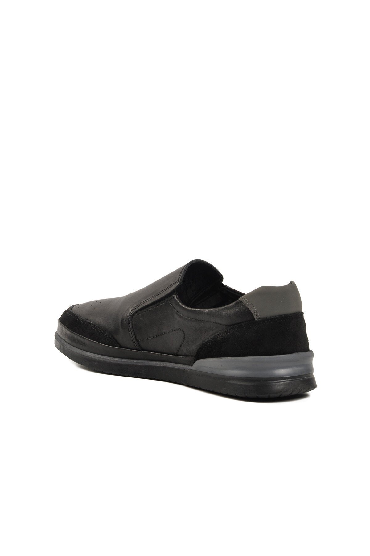 Ayakmod Siyah Hakiki Deri Erkek Günlük Ayakkabı
