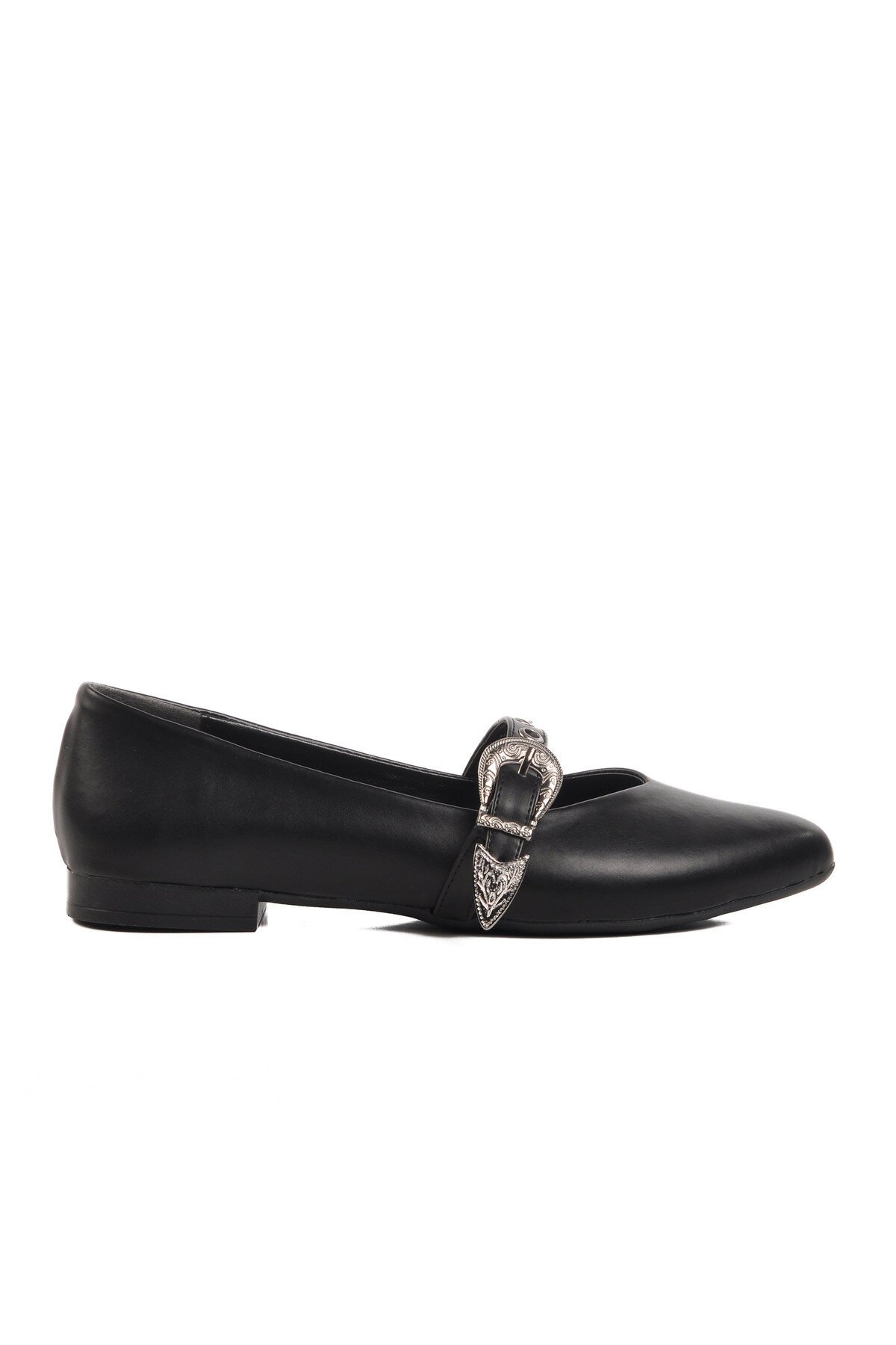 Ayakmod Siyah Hafif Kadın Babet