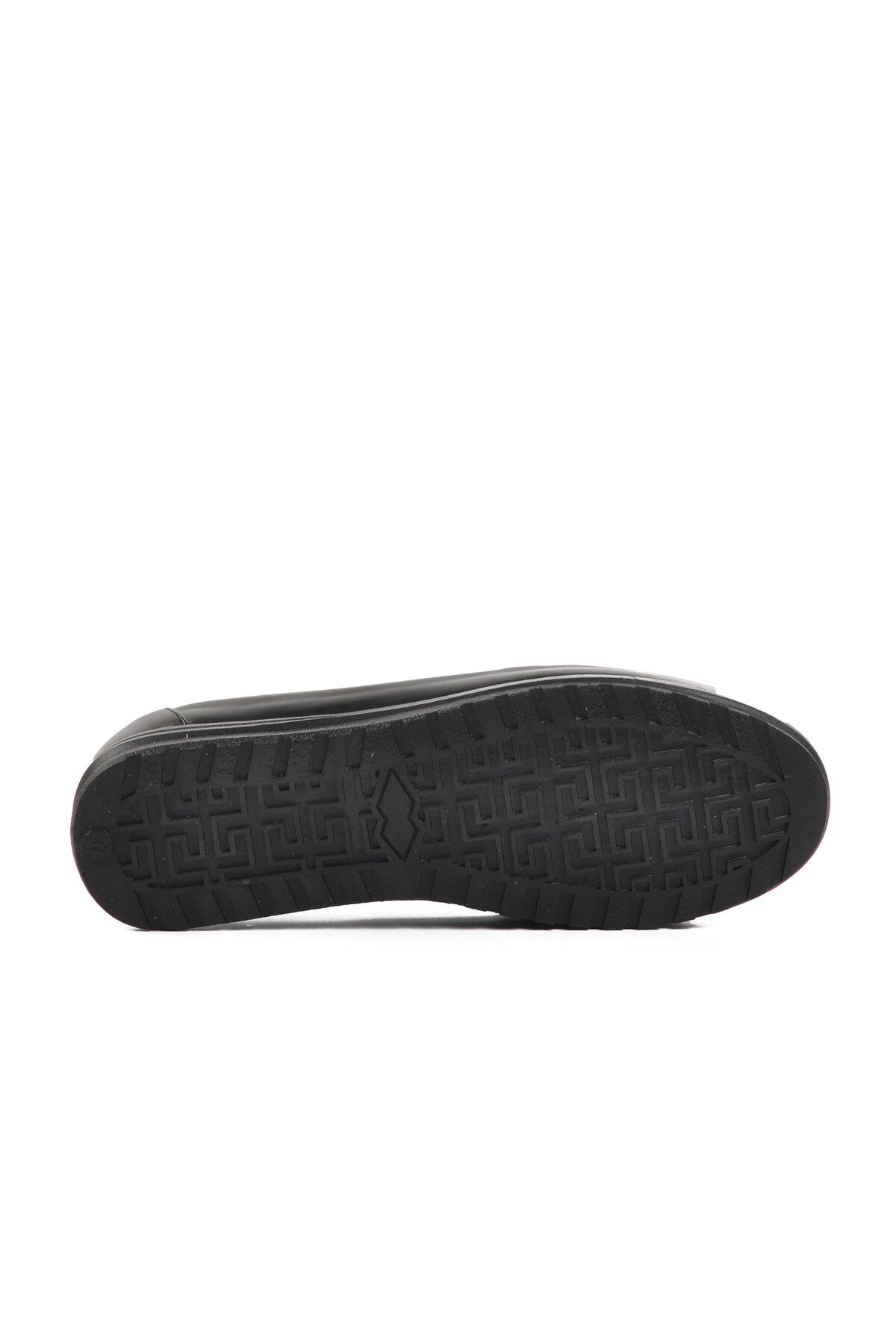 Ayakmod Siyah Hakiki Deri Kadın Günlük Ayakkabı