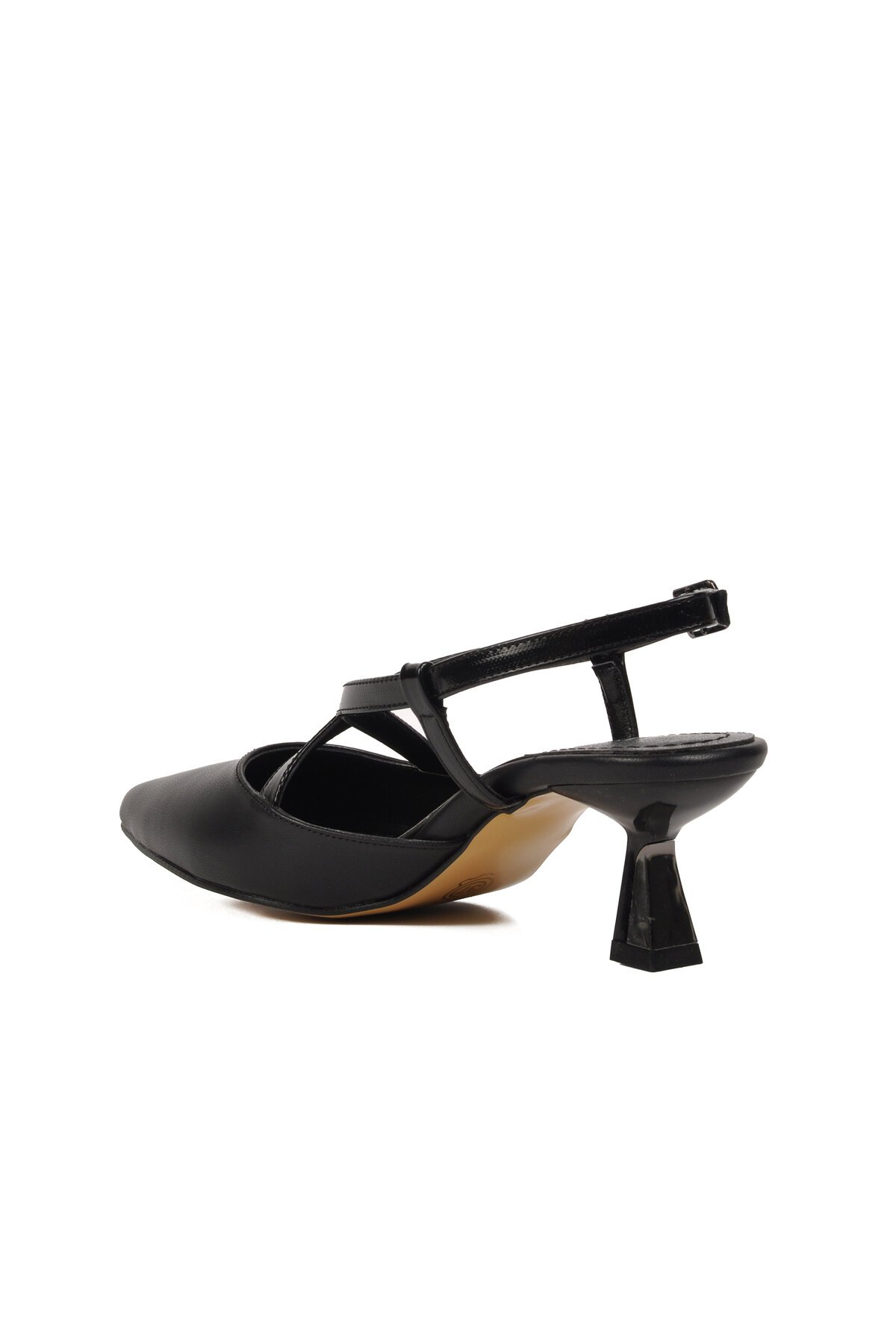 Ayakmod Siyah Kadın Topuklu Ayakkabı
