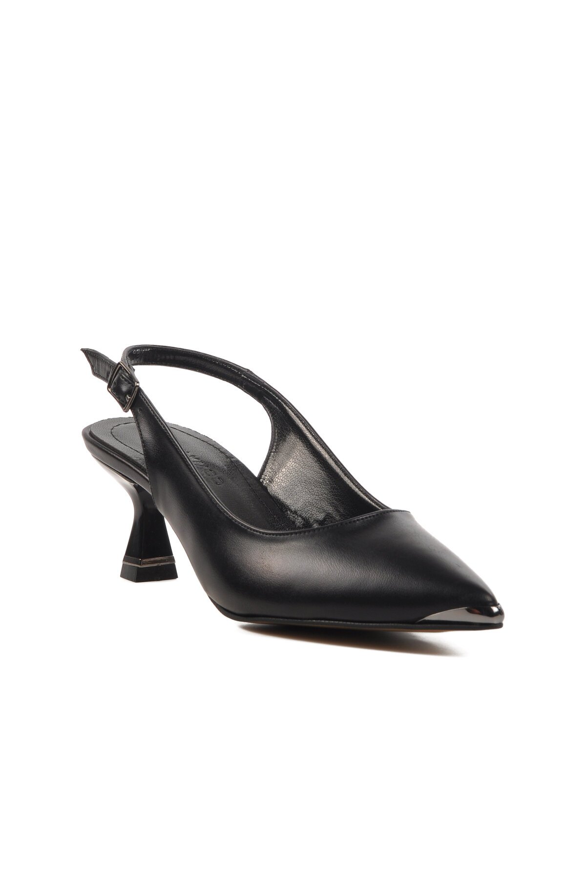 Ayakmod Siyah Kadın Topuklu Abiye Ayakkabı