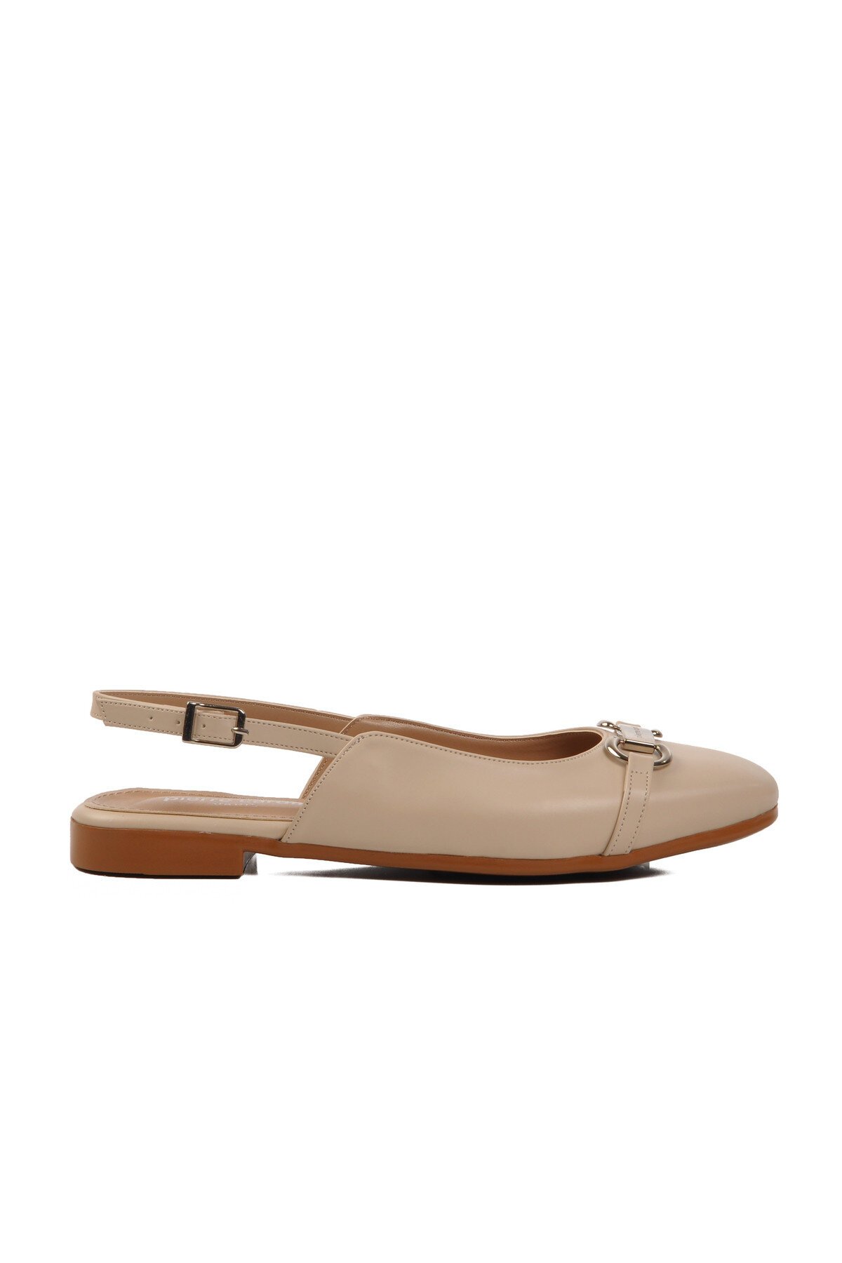 Bej Hafif Kadın Abiye Ayakkabı PC-54711 Z