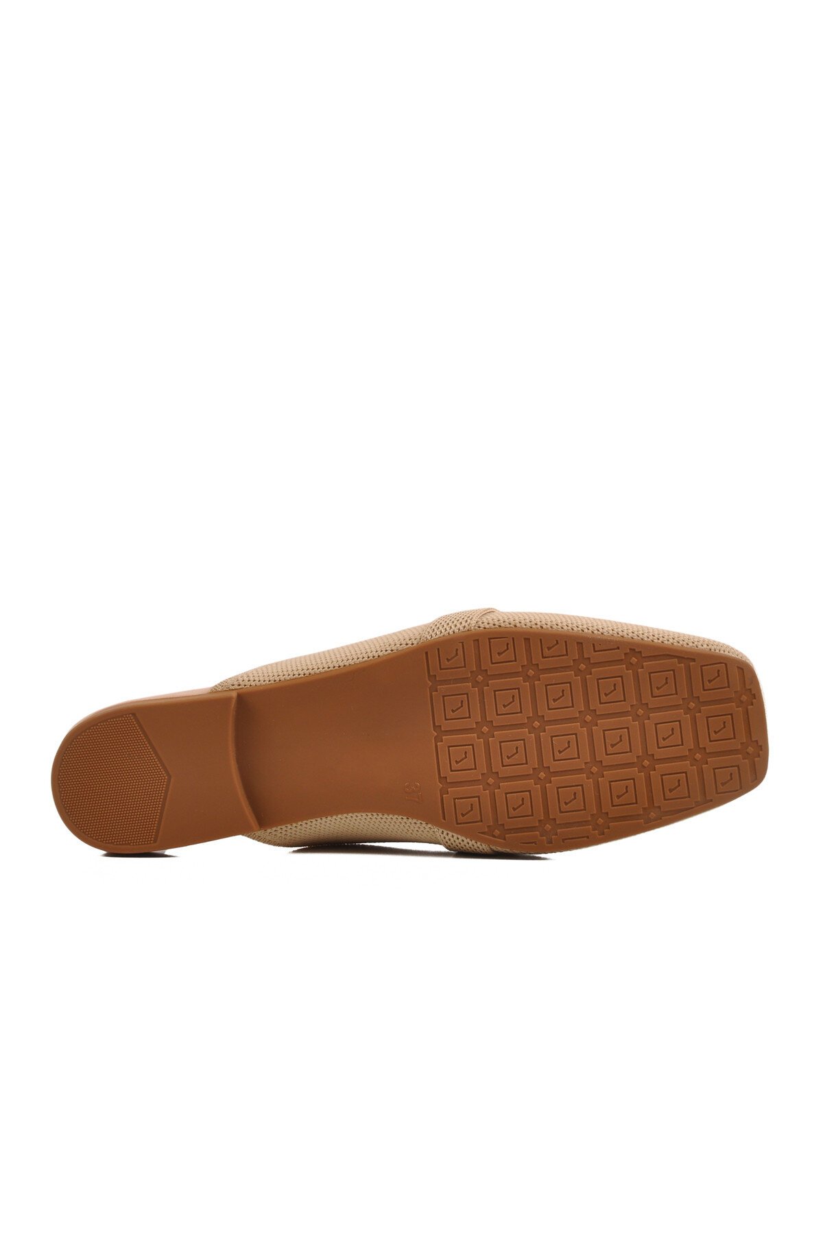 Bej Hafif Triko Kadın Terlik 277132 Z