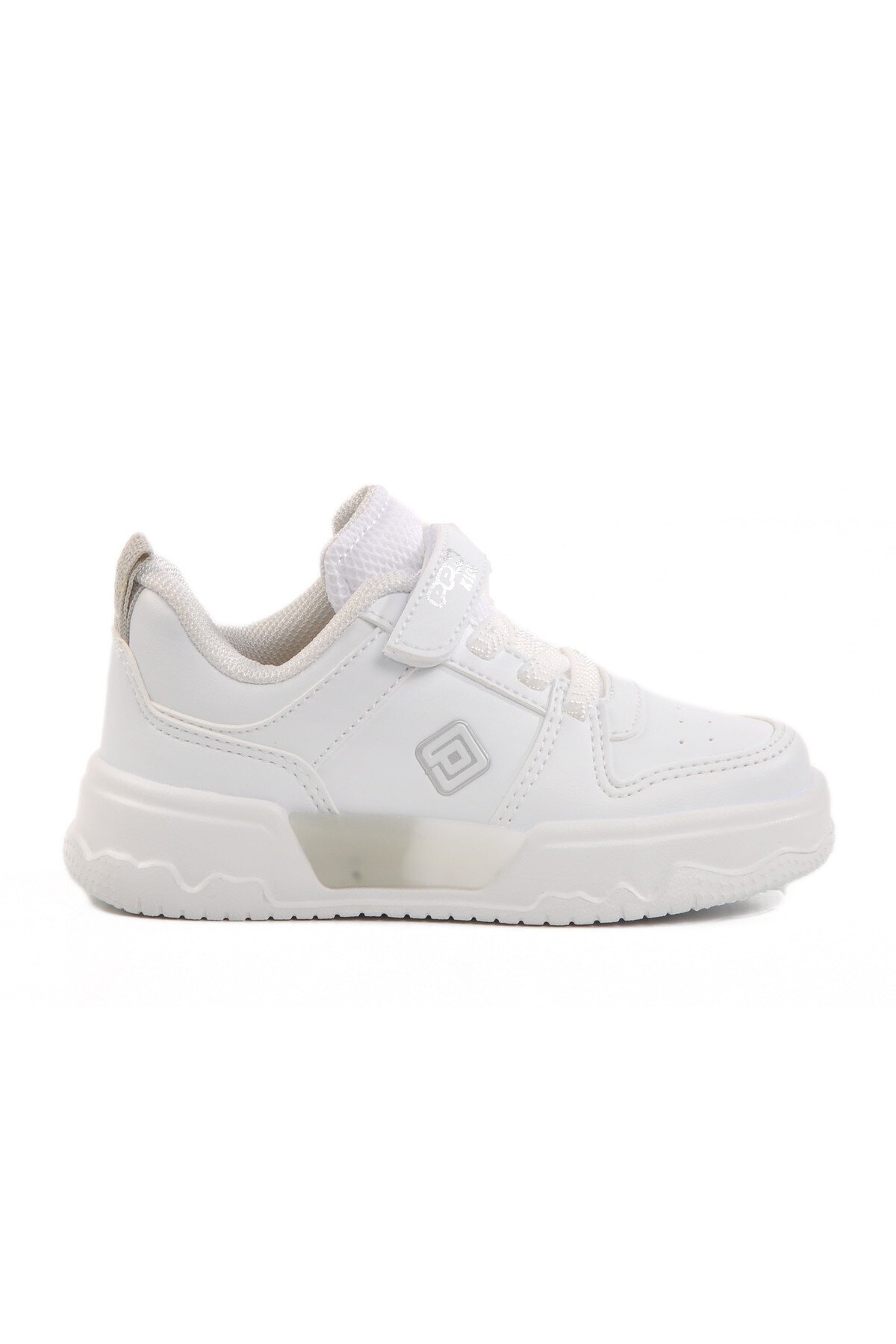 Beyaz-Gümüş Bebek Spor Ayakkabı 1603 B