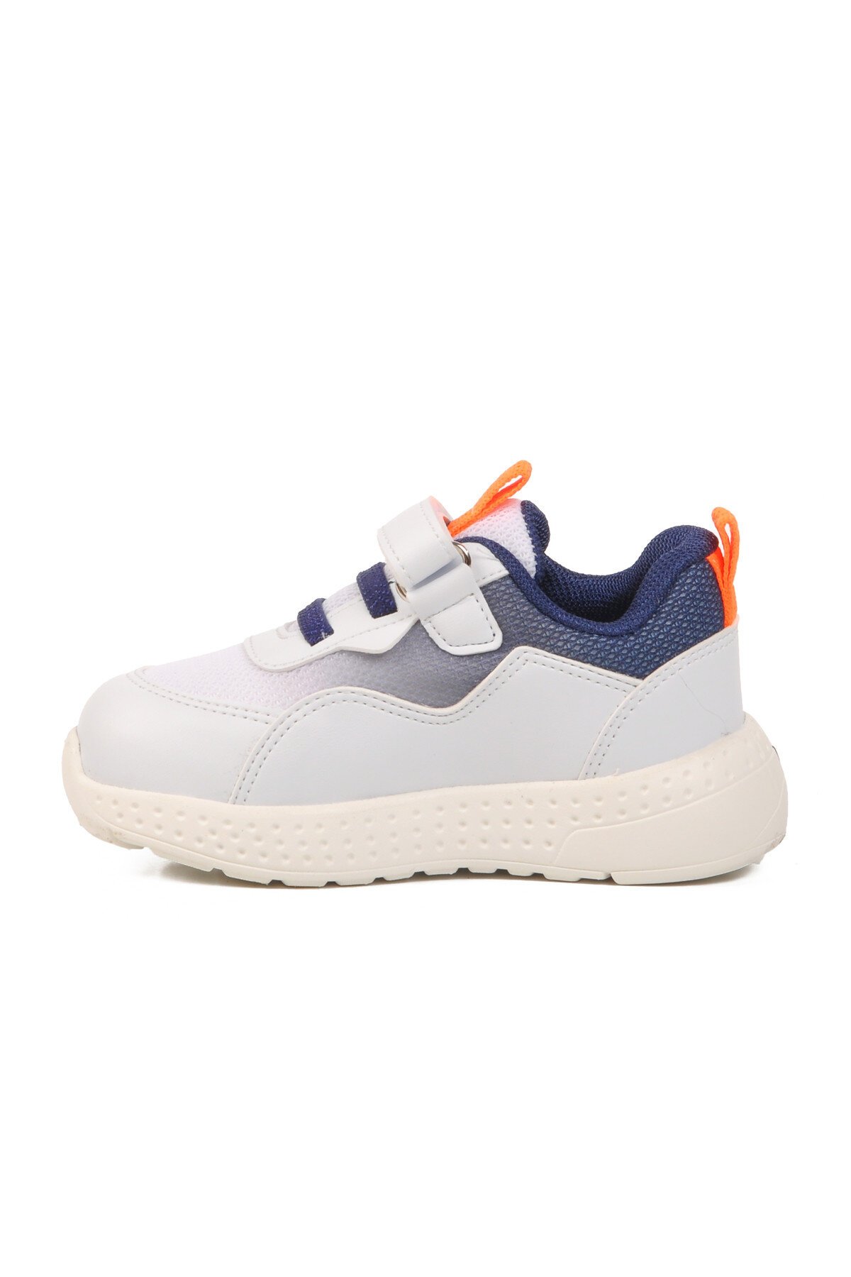 Beyaz-Lacivert  Bebek Spor Ayakkabı 1905 B