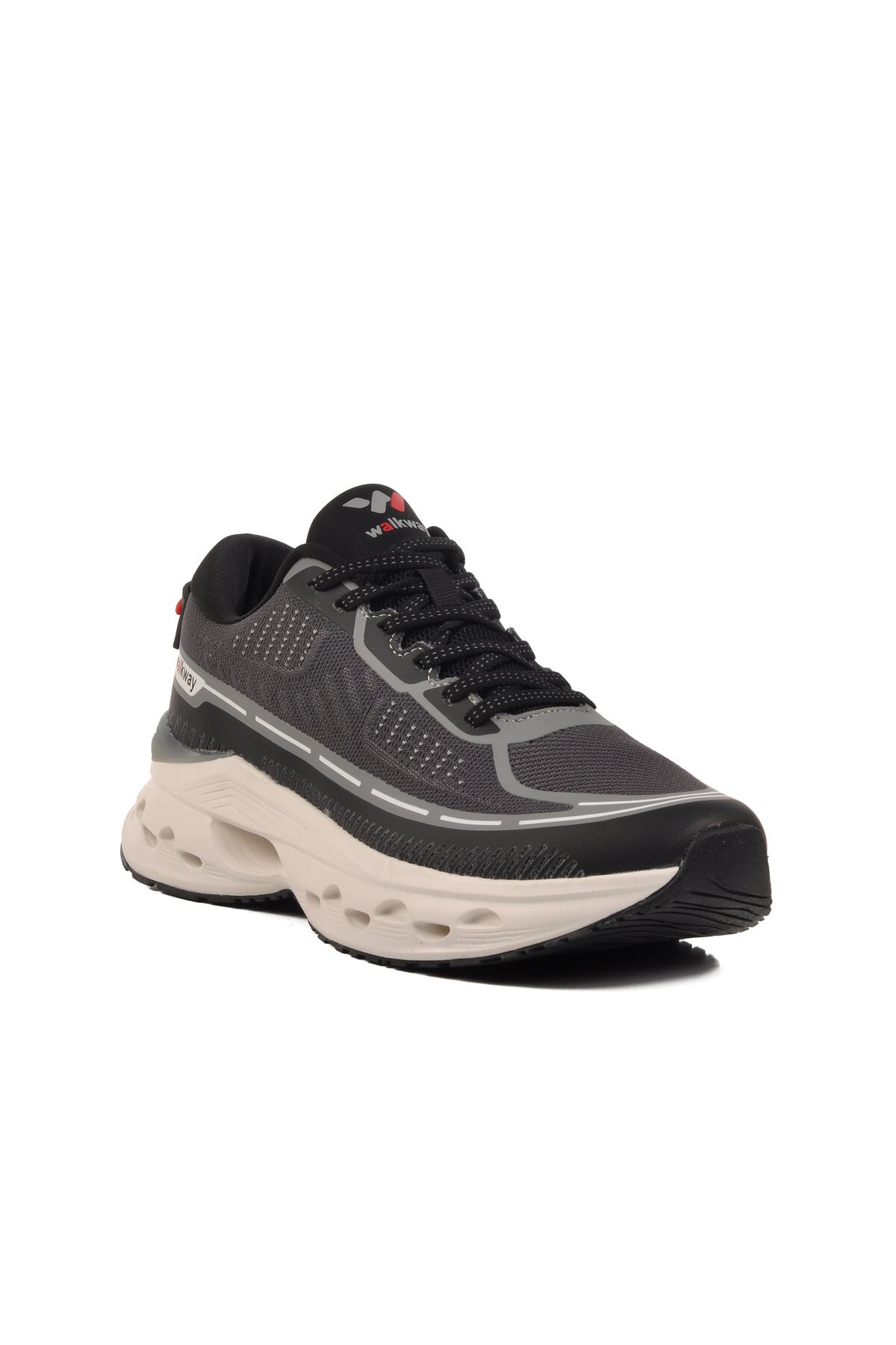 Füme Fileli Memory Foam Erkek Spor Ayakkabı Novi M-25411 M