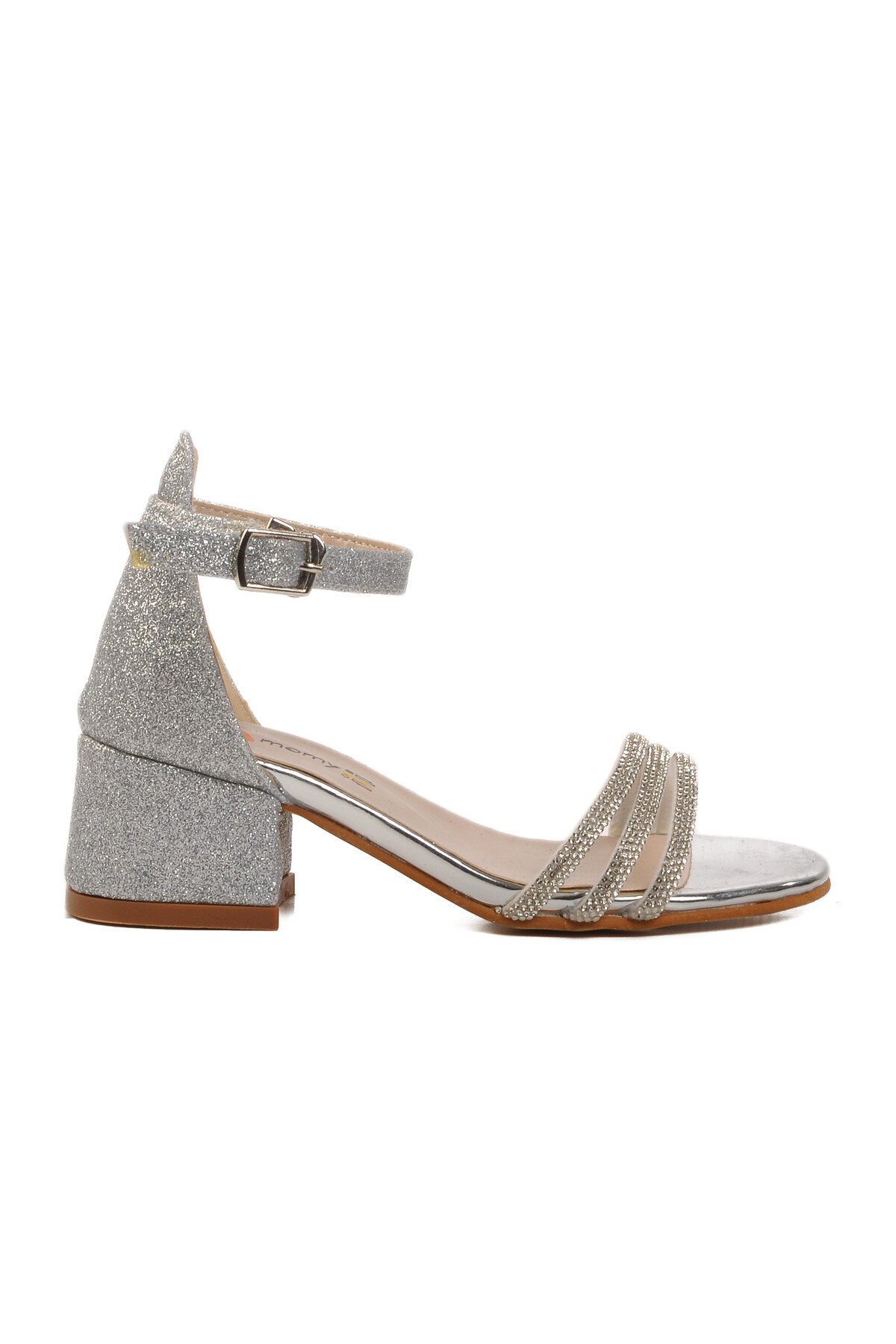 Gümüş Çocuk Abiye Ayakkabı 253 RY 6504 P