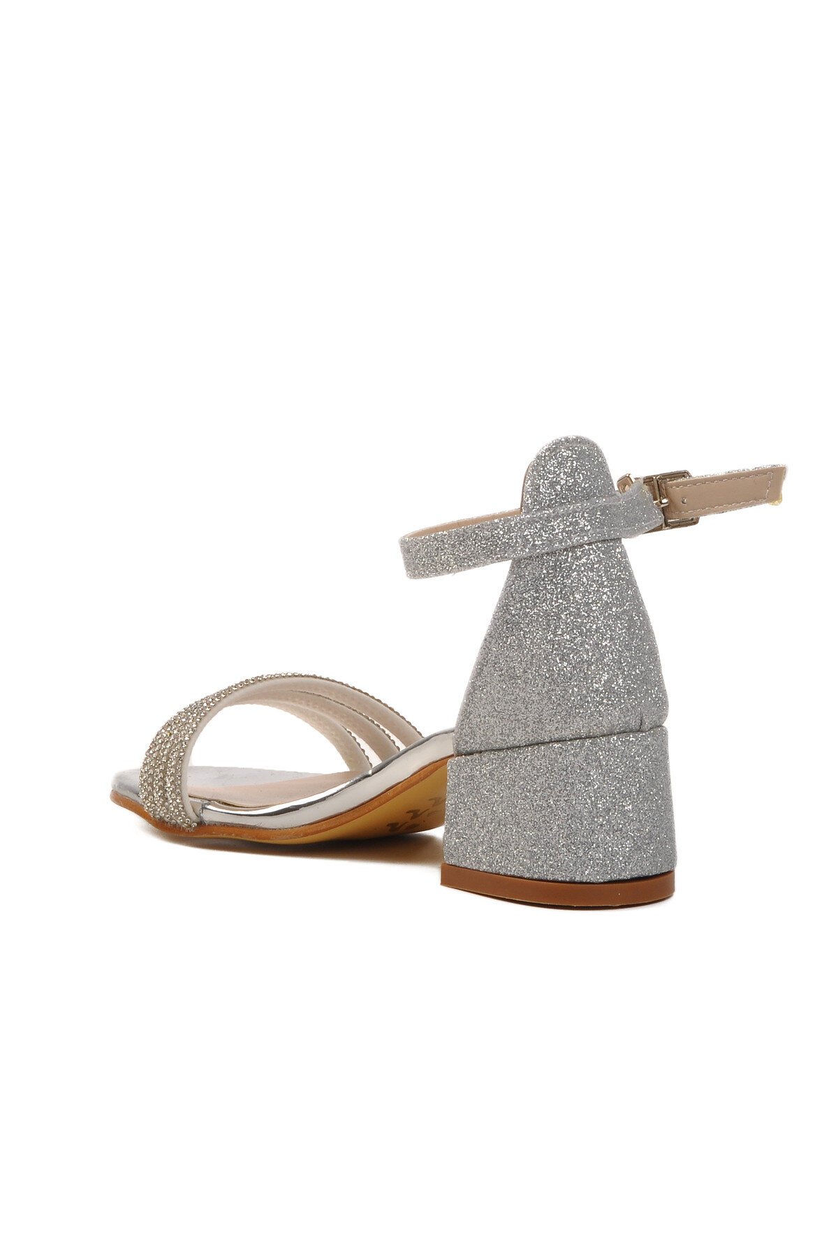 Gümüş Çocuk Abiye Ayakkabı 253 RY 6504 P